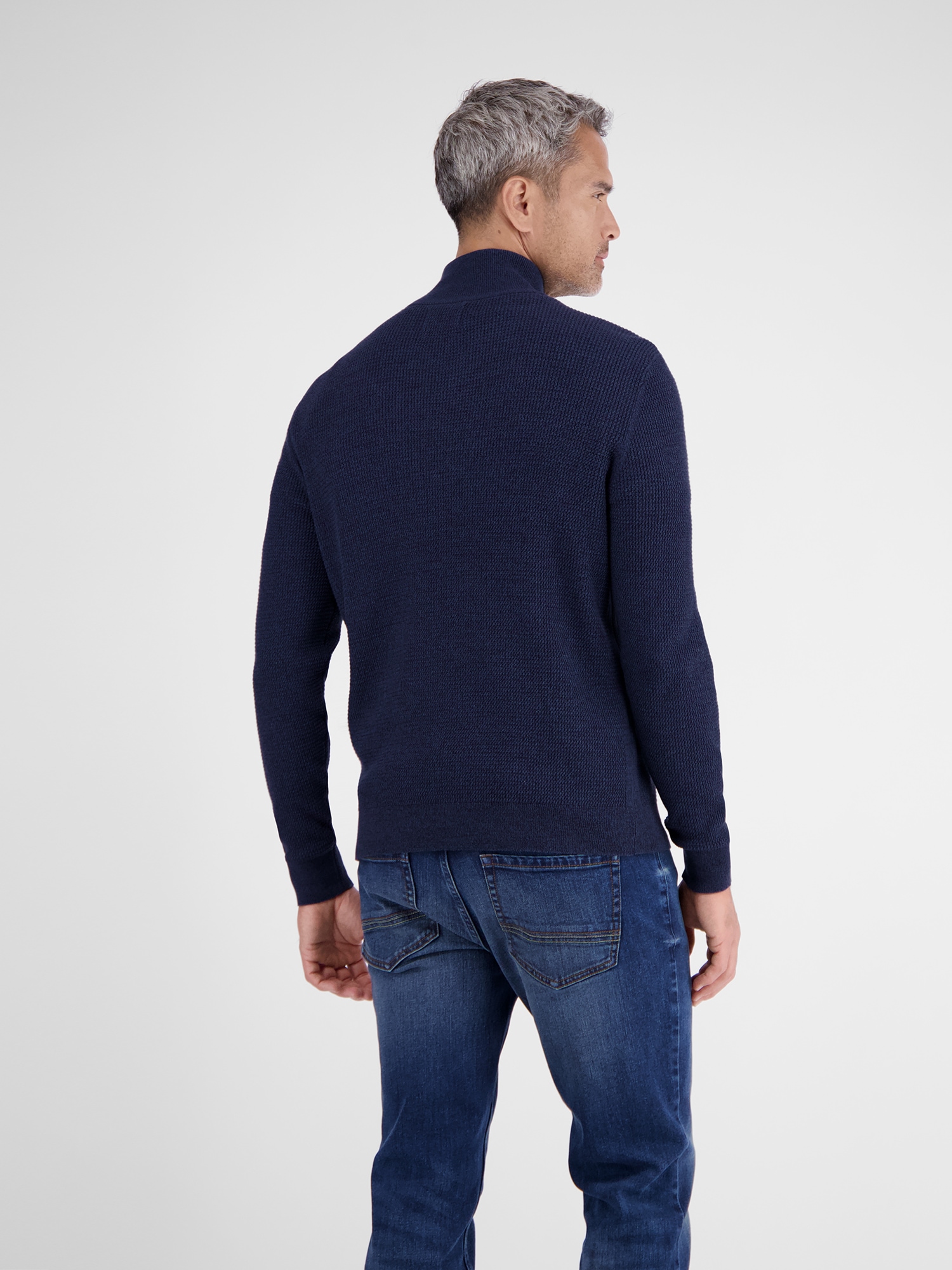 LERROS Troyer »LERROS Herren Stricktroyer in Melange-Optik«