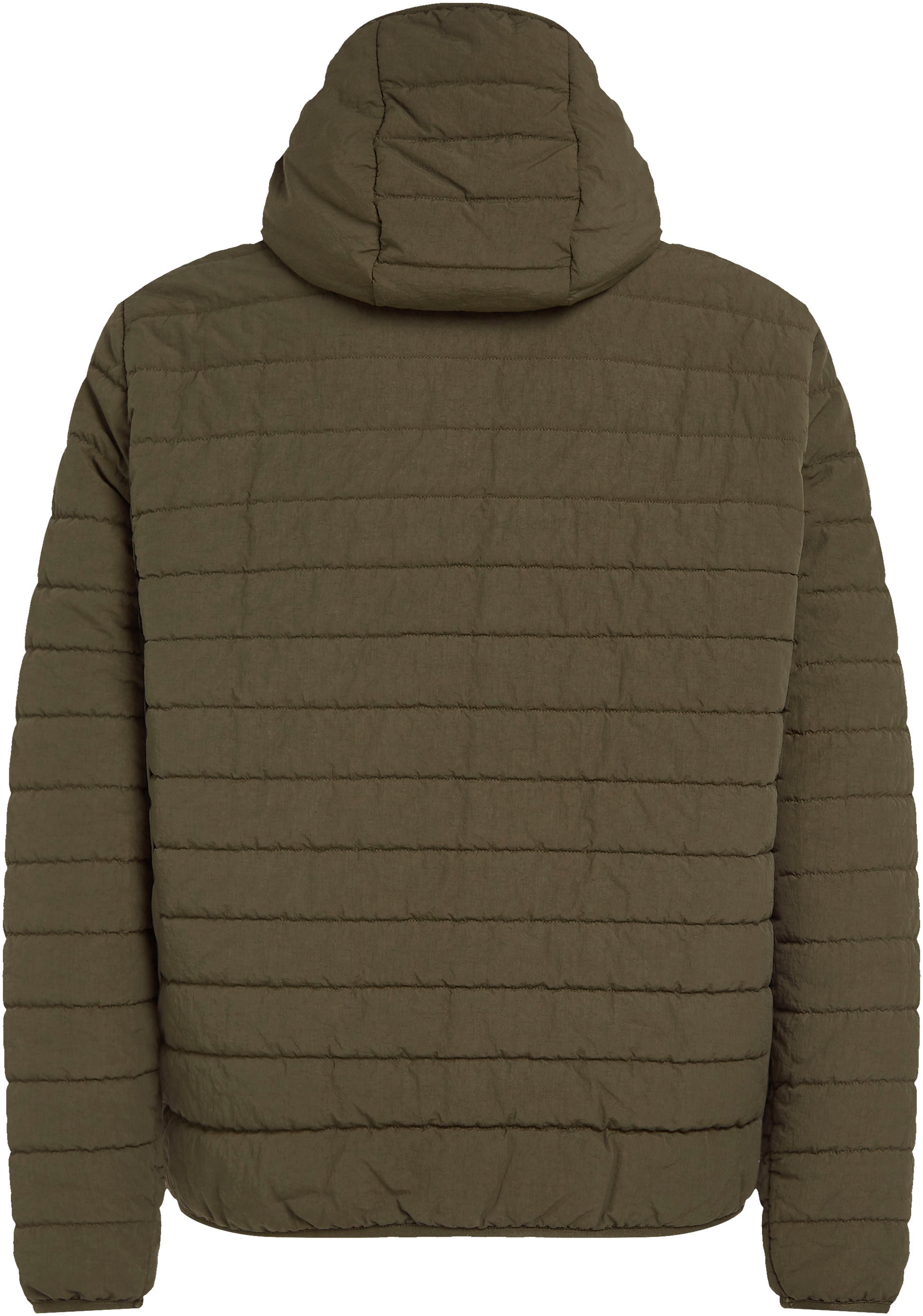 Tommy Hilfiger Steppjacke »GMD PADDED HOODED JACKET«, mit Kapuze, im hochgeschlossenen Design