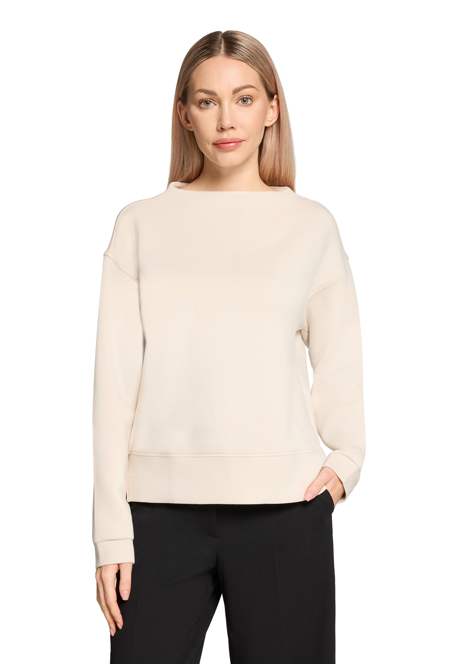 Betty Barclay Sweatshirt »Sweatshirt mit Stehkragen«
