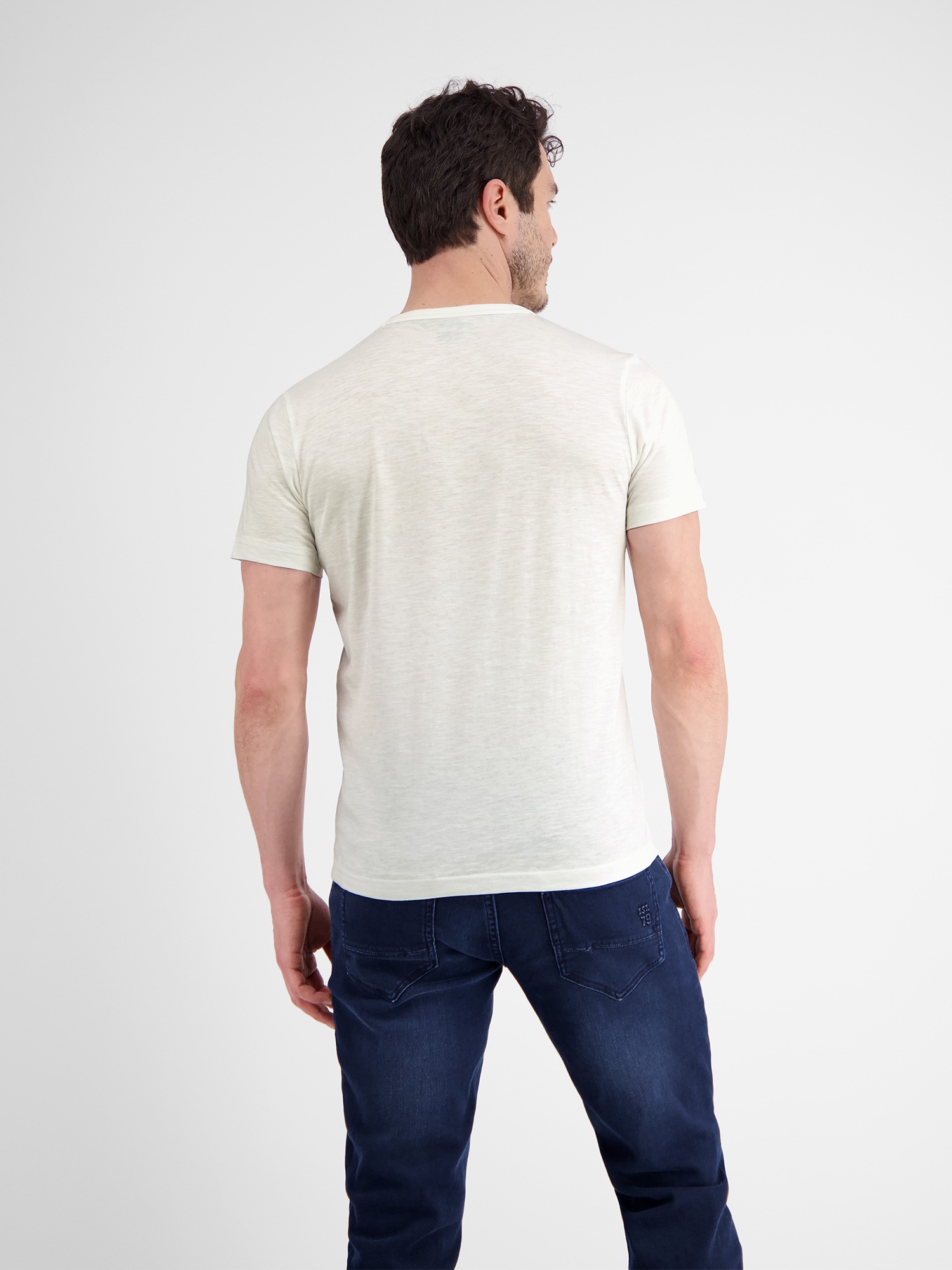 LERROS T-Shirt »LERROS Rundhals T-Shirt mit Fotoprint«