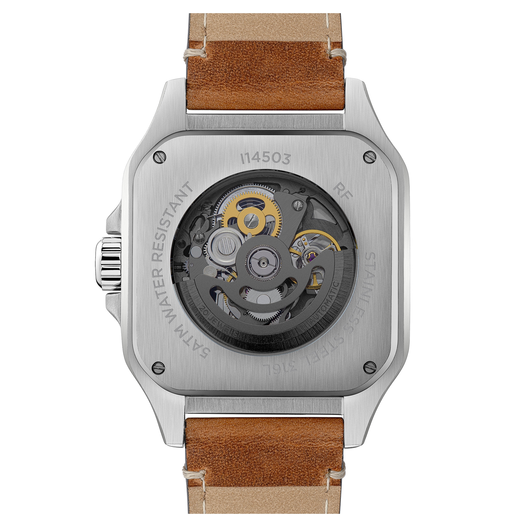 Ingersoll Automatikuhr »The Ollie« Armbanduhr, Herrenuhr, Mechanische Uhr, Lederarmband, analog