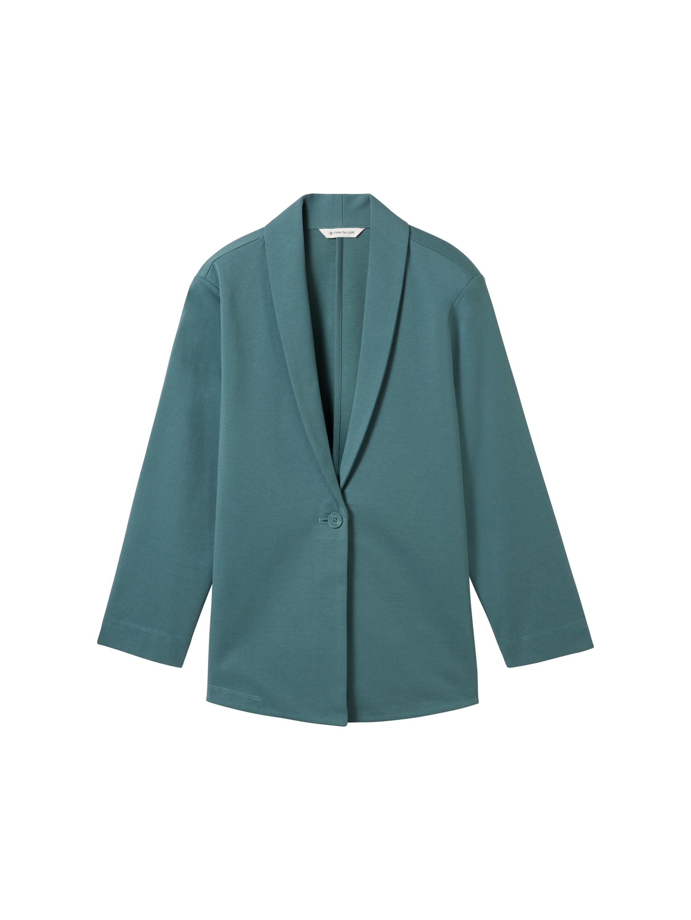 TOM TAILOR Kurzblazer, mit Schalkragen und 3/4 Arm
