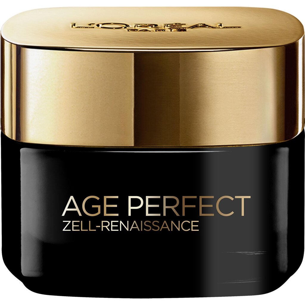L'ORÉAL PARIS Gesichtspflege-Set »Age Perfect Zell Renaissance«, (2 tlg.), stimuliert die Zell-Erneuerung & verlängert die Hautvitalität