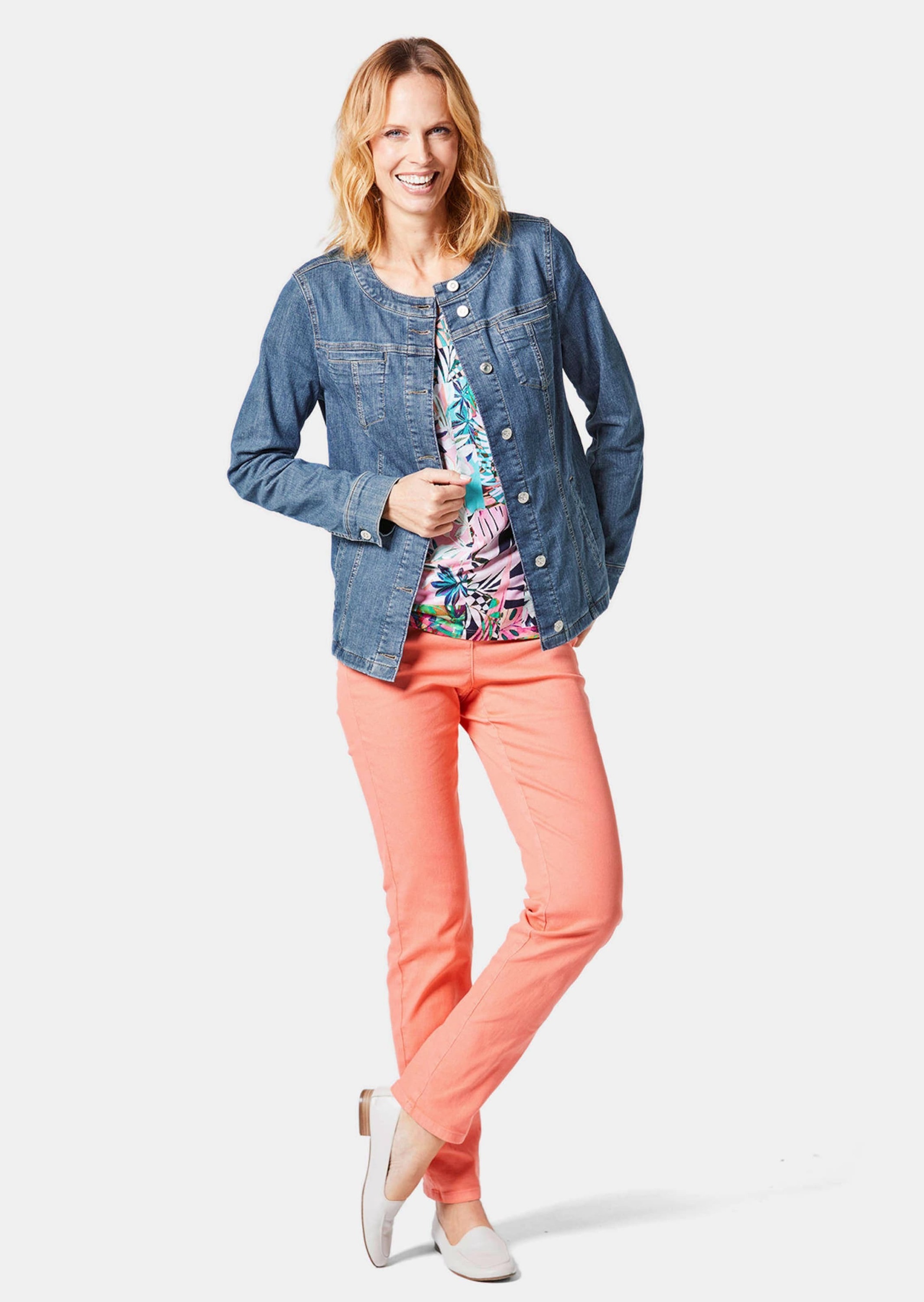 GOLDNER Kurzjacke »Modische Freizeitjacke« mit klassischer Nahtführung