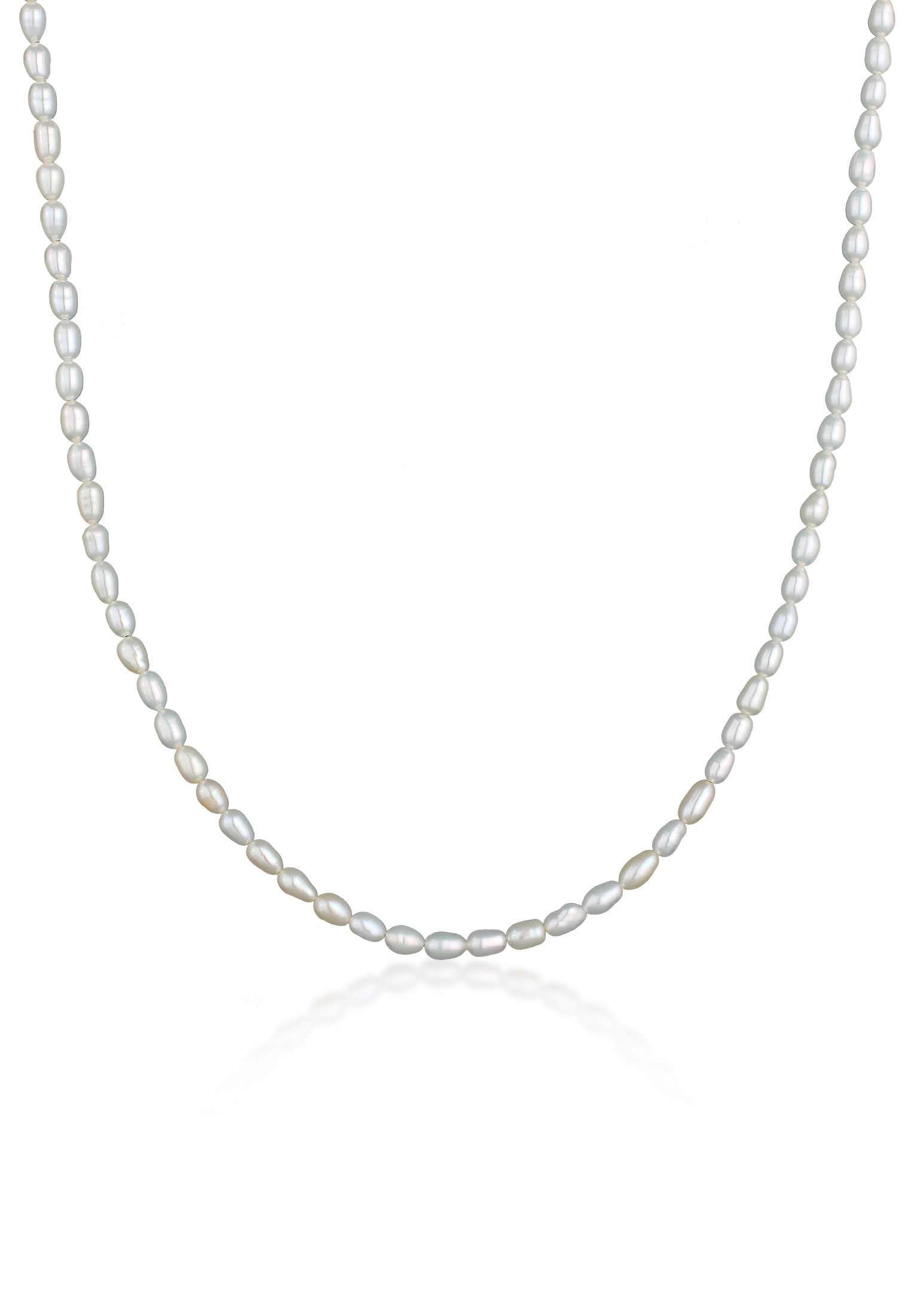 Langlebig 3 Süßwasserzuchtperlen Made in Berlin Perlenkette »Halskette mit echten Perlen "Perlenkette 1"« OTTO Accessoires Schmuck Halsketten Hochwertig verarbeitetes Edelstahl 