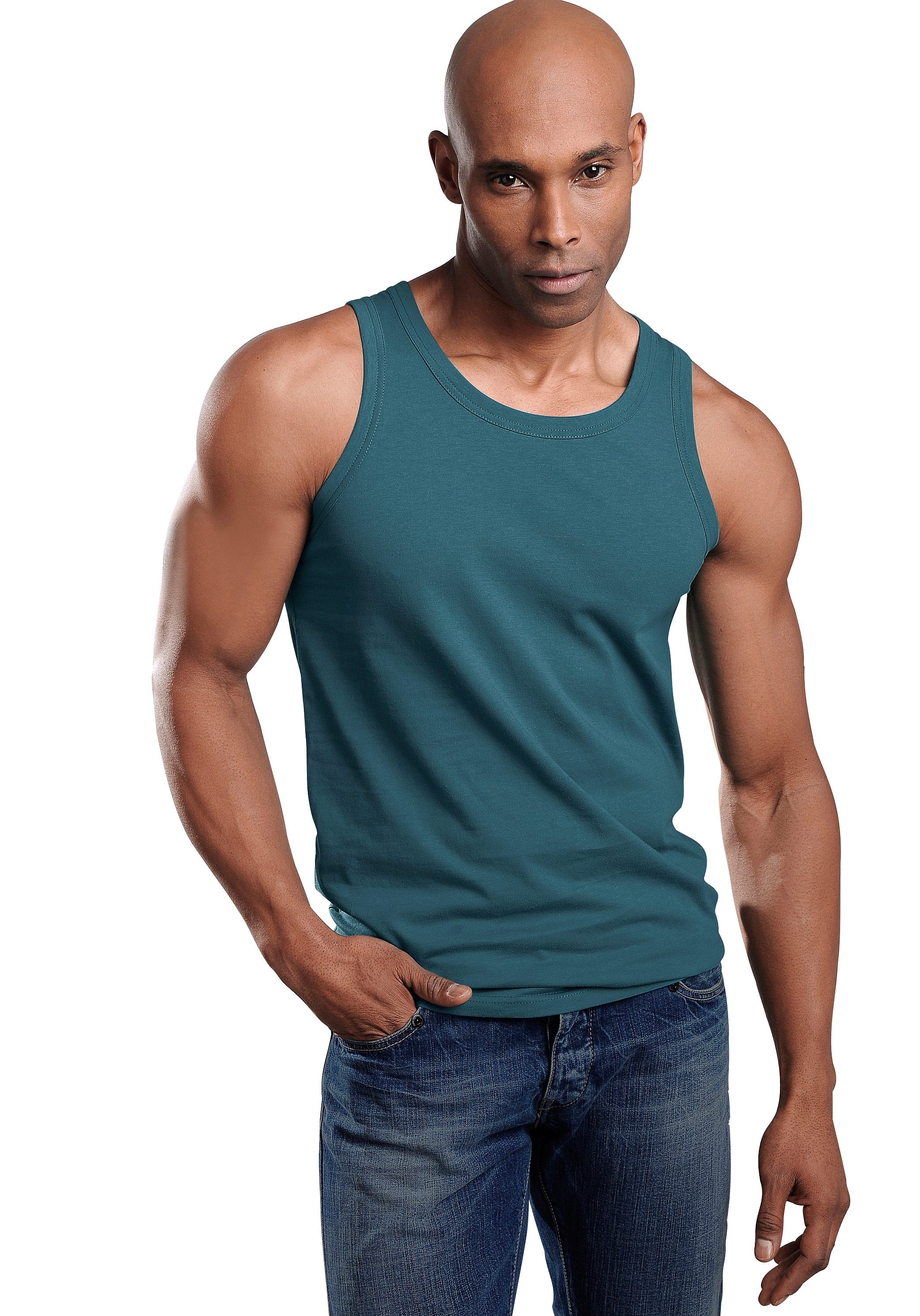 H.I.S Tanktop, (Packung, 3 tlg.), aus Baumwolle online shoppen bei OTTO