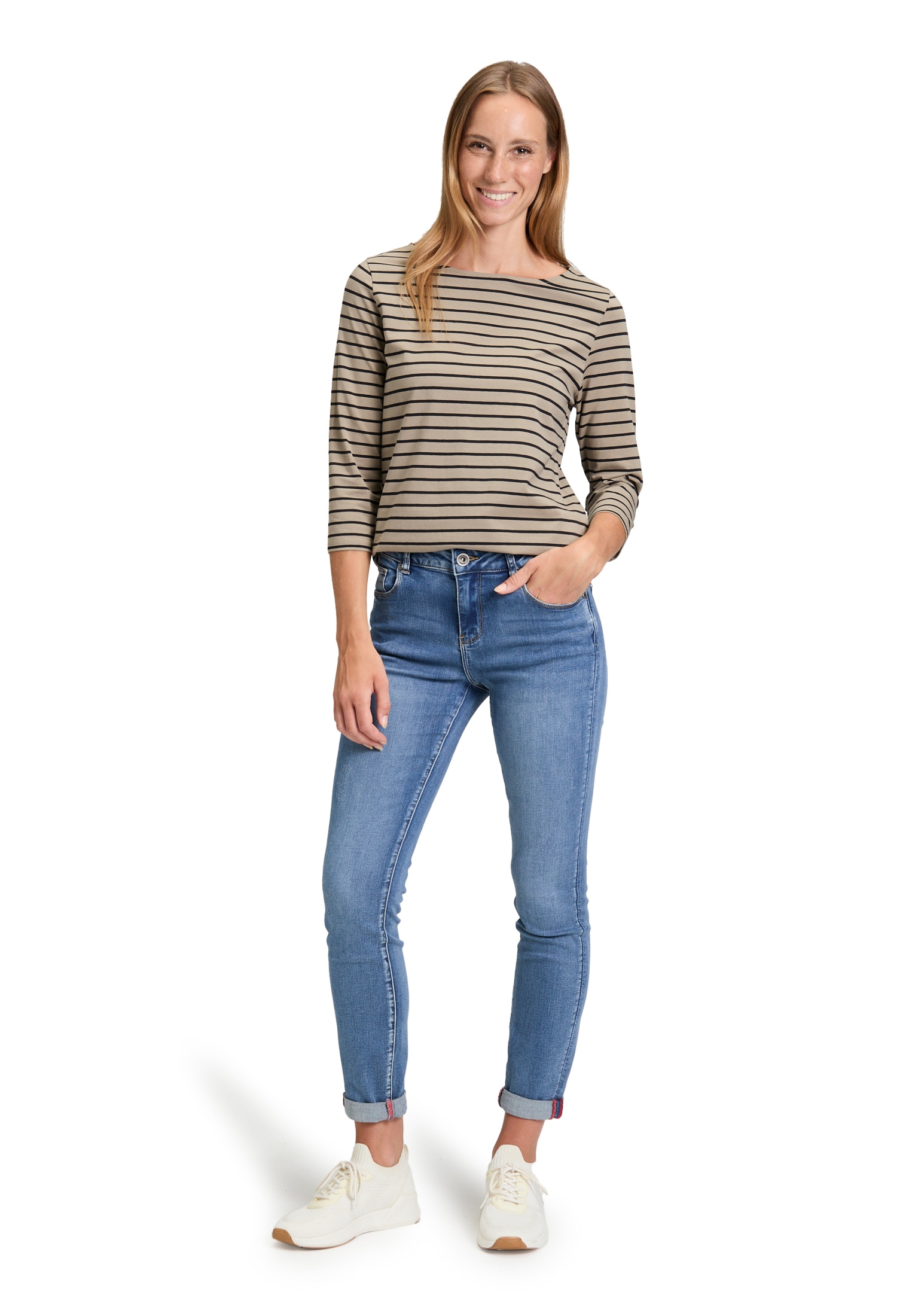 Betty Barclay Langarmshirt »Ringelshirt mit U-Boot-Ausschnitt«