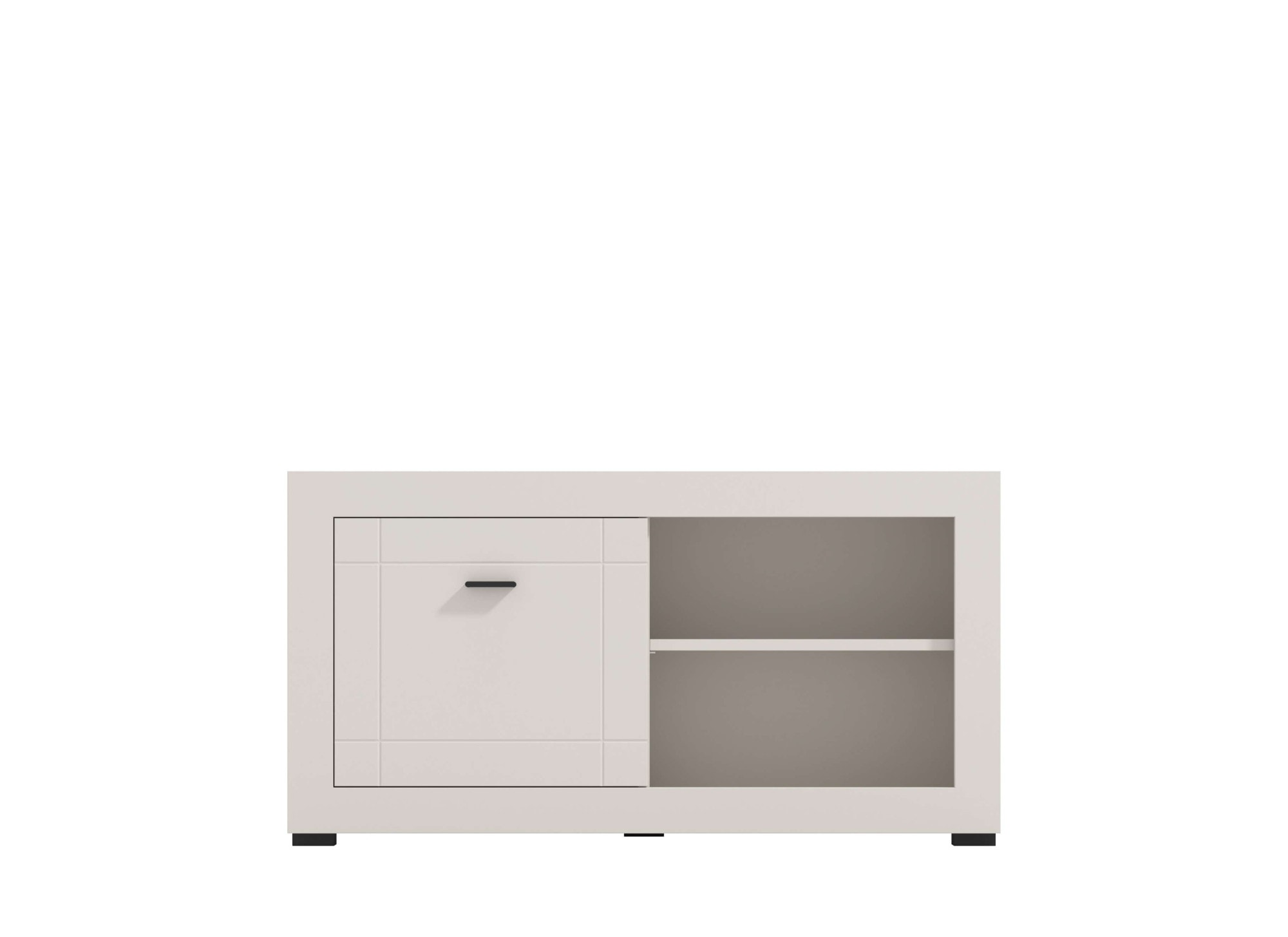 Home affaire Couchtisch »Warwick, Wohnzimmertisch, Sofatisch, Beistelltisch, Kaffeetisch« Eleganter Couchtisch in Kaschmir mit viel Stauraum, Heißfolienprägung