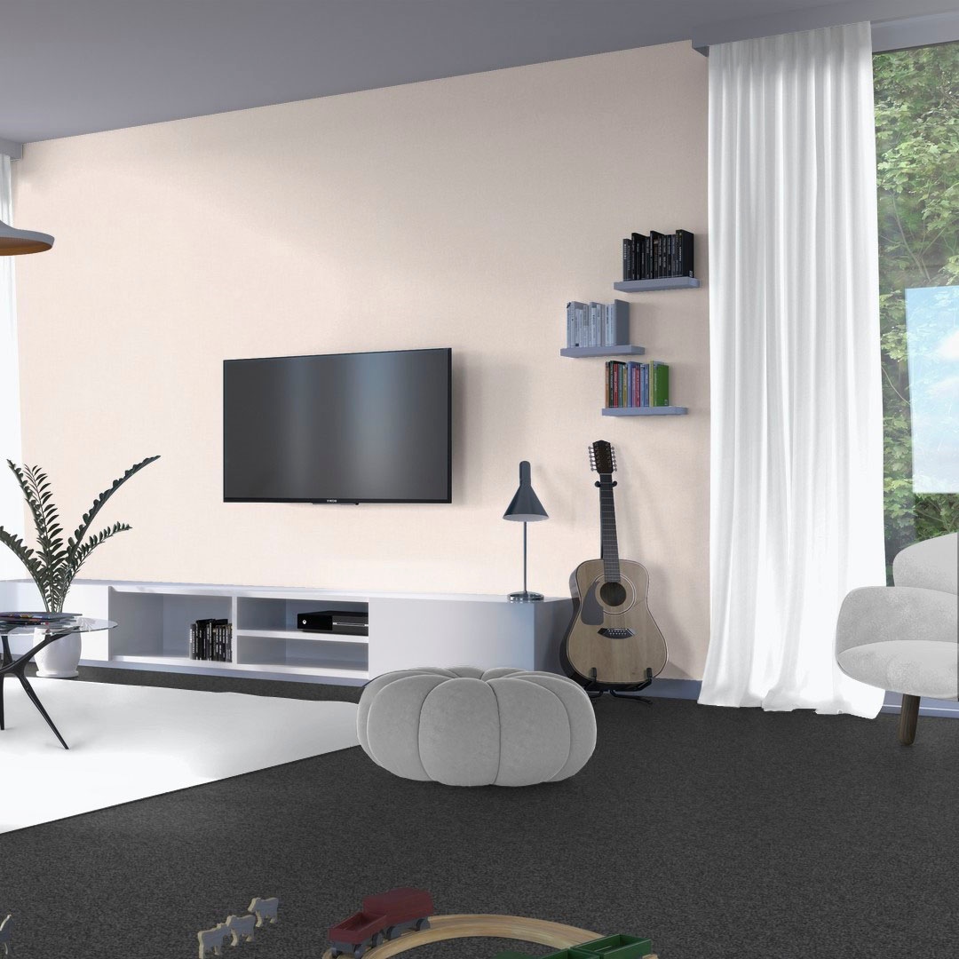 Vorwerk Teppichboden »Passion 1005 (Luco), Schlinge - meliert, Made in Germany«, rechteckig, 6 mm Höhe, Wohnzimmer, Schlafzimmer, Kinderzimmer, Breite 400/500 cm