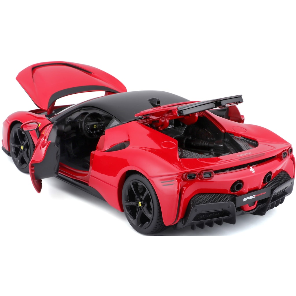 Bburago Sammlerauto »Ferrari SF90 Stradale, rot«, 1:18