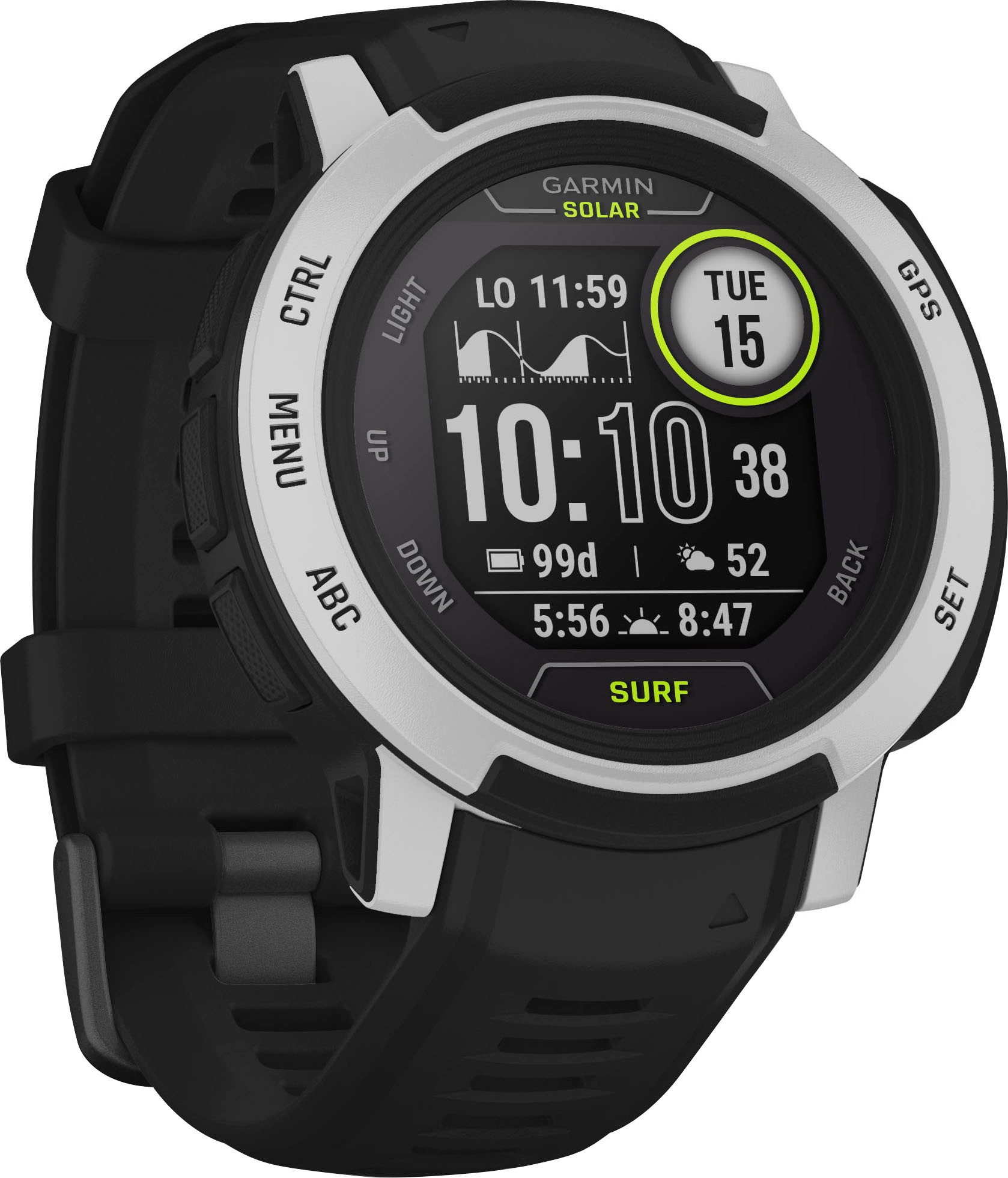Garmin Smartwatch »INSTINCT 2 SOLAR SURF EDITION«, (Garmin)