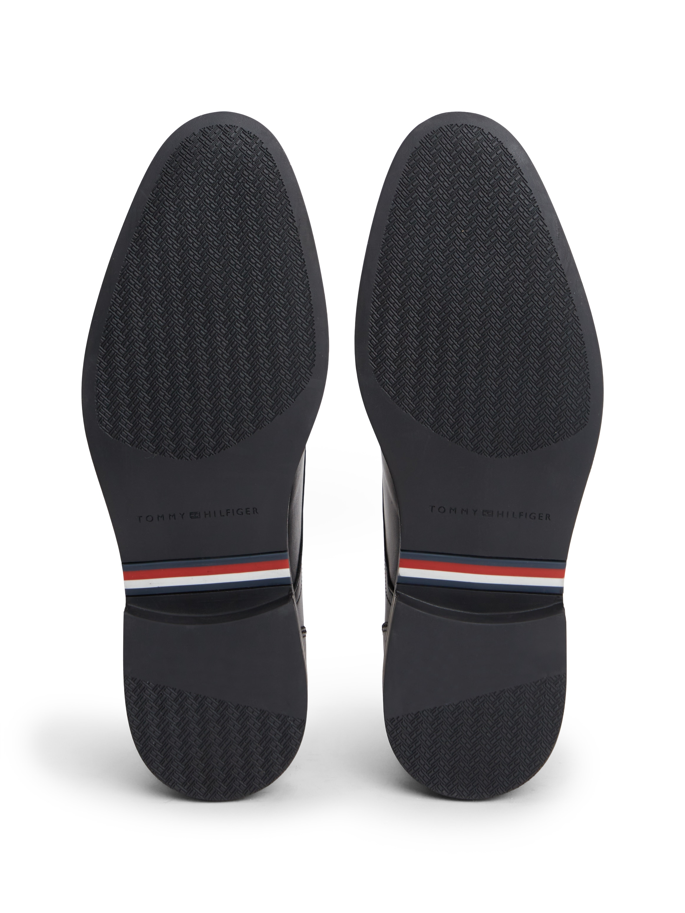 Tommy Hilfiger Schnürschuh »CORPORATE DRESSY LTH SHOE«  Abendschuh, Festtagsschuh mit dezenten Ziernähten