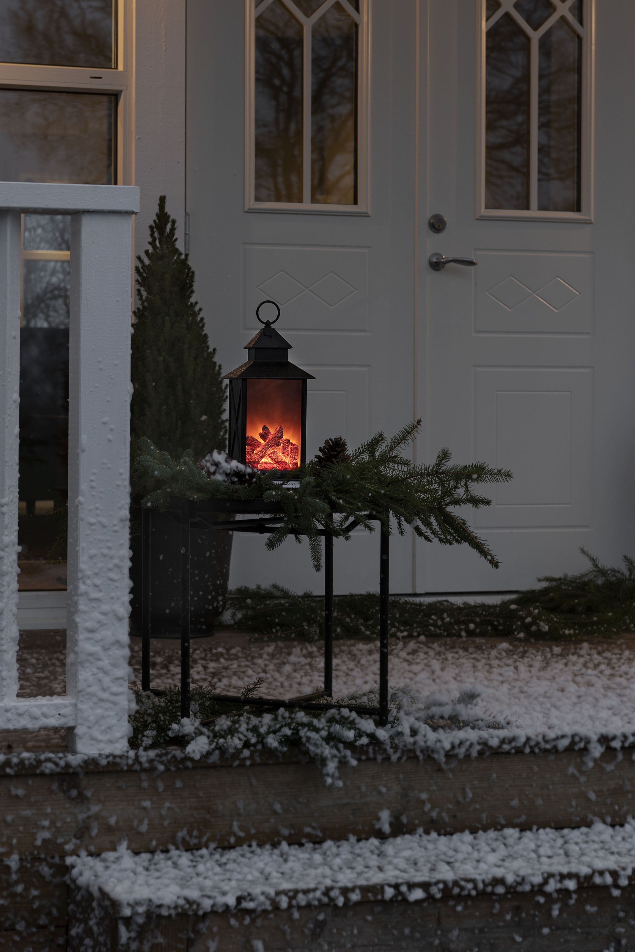 KONSTSMIDE LED Laterne, LED-Modul, 1 St., Warmweiß, LED Laterne, klein, Kamin
