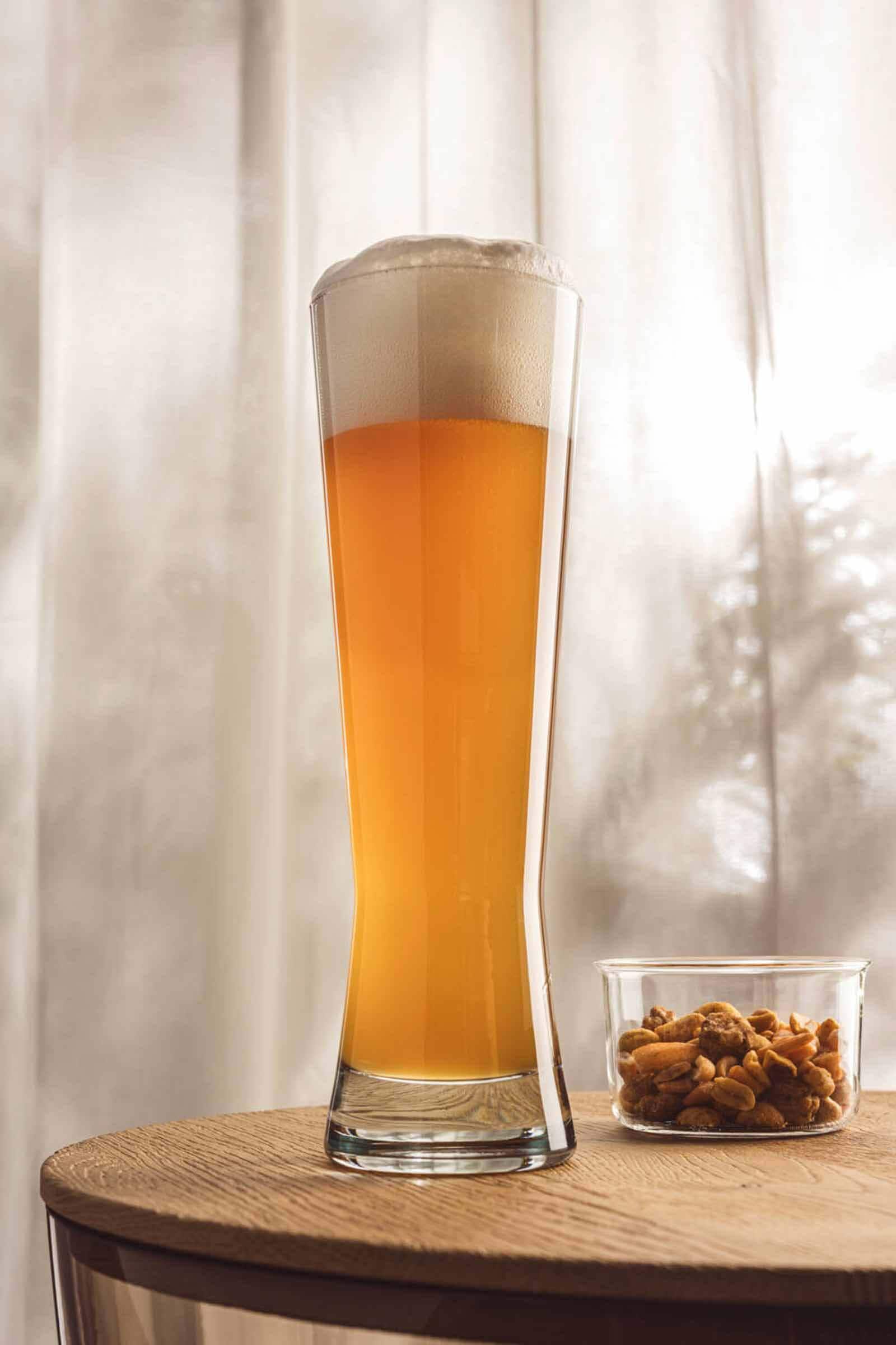 LEONARDO Bierglas »Weizenbiergläser Grano 500 ml 2er Set transparent« Spülmaschinenfest