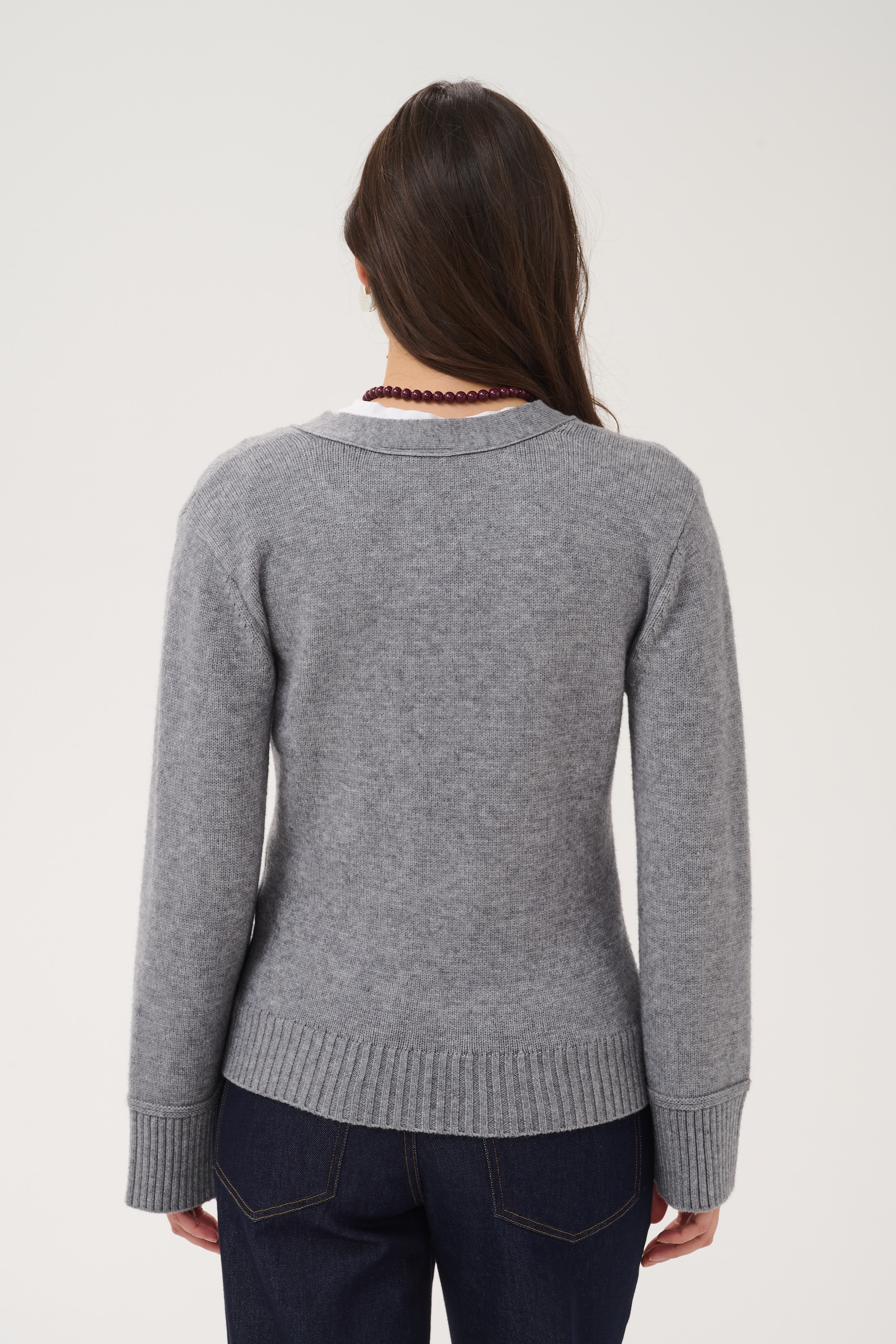 Saint Tropez Strickjacke »TheresaSZ Cardigan« Materialmix, Fitted