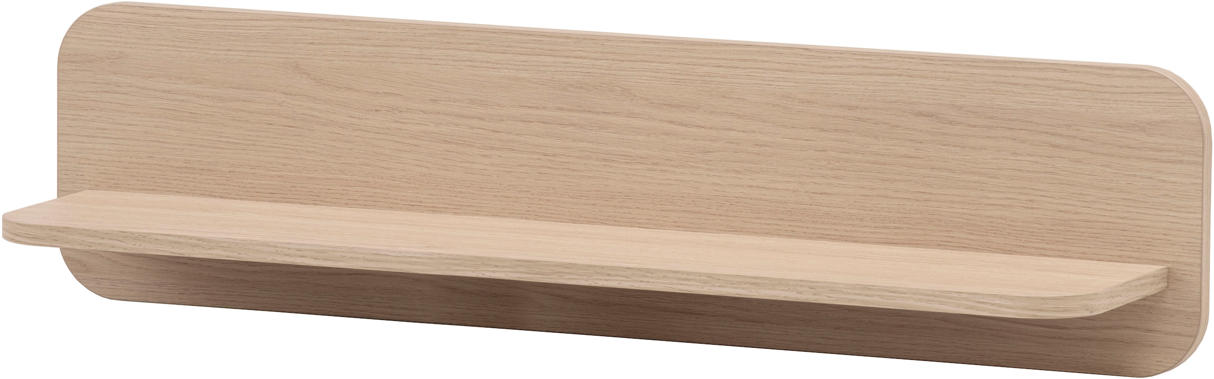 Home affaire Wandregal »Torsby, modernes Wandboard Wandhalter mit Ablagefläche, 90 cm breit« vielseitig einsetzbares Hängeregal, abgerundete Ecken