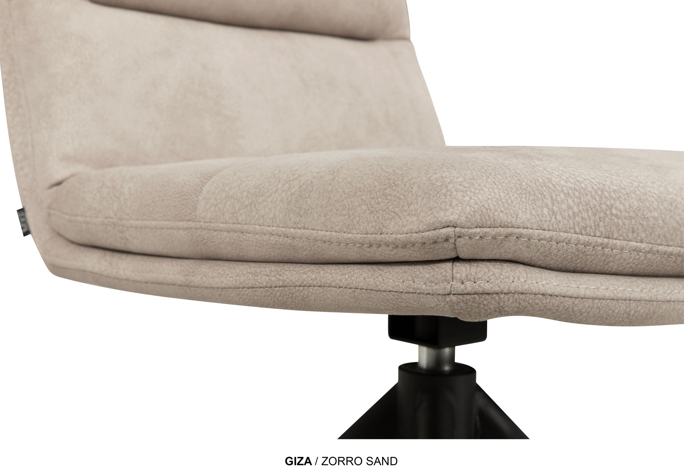 OMG Design Esszimmerstuhl »Giza« (Set) 1 Stk.Drehstuhl mit auto-return, pflegeleichter Bezug