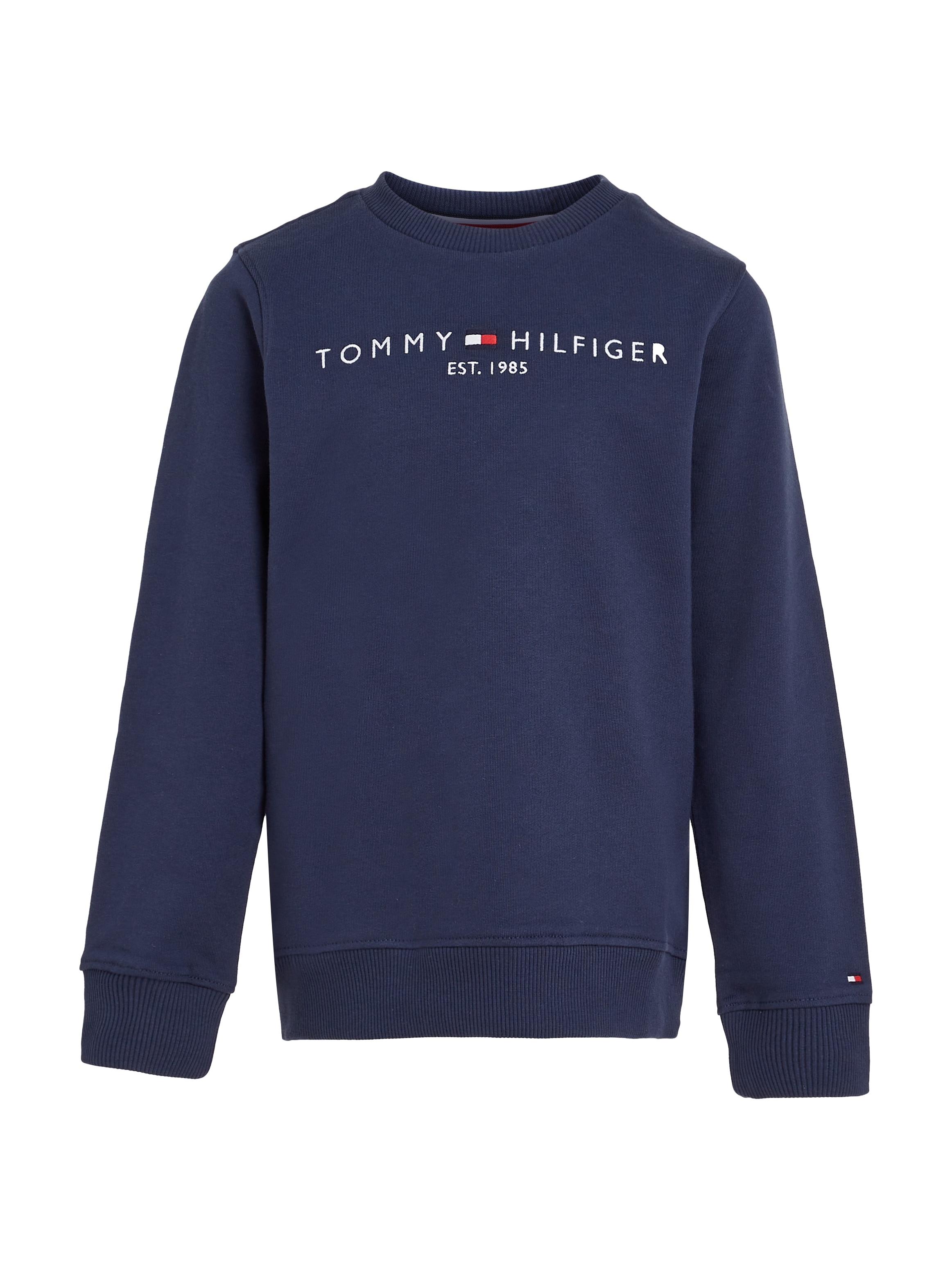Tommy Hilfiger Sweatshirt »ESSENTIAL SWEATSHIRT«, mit Tommy Hilfger Logo- Schriftzug online bei OTTO