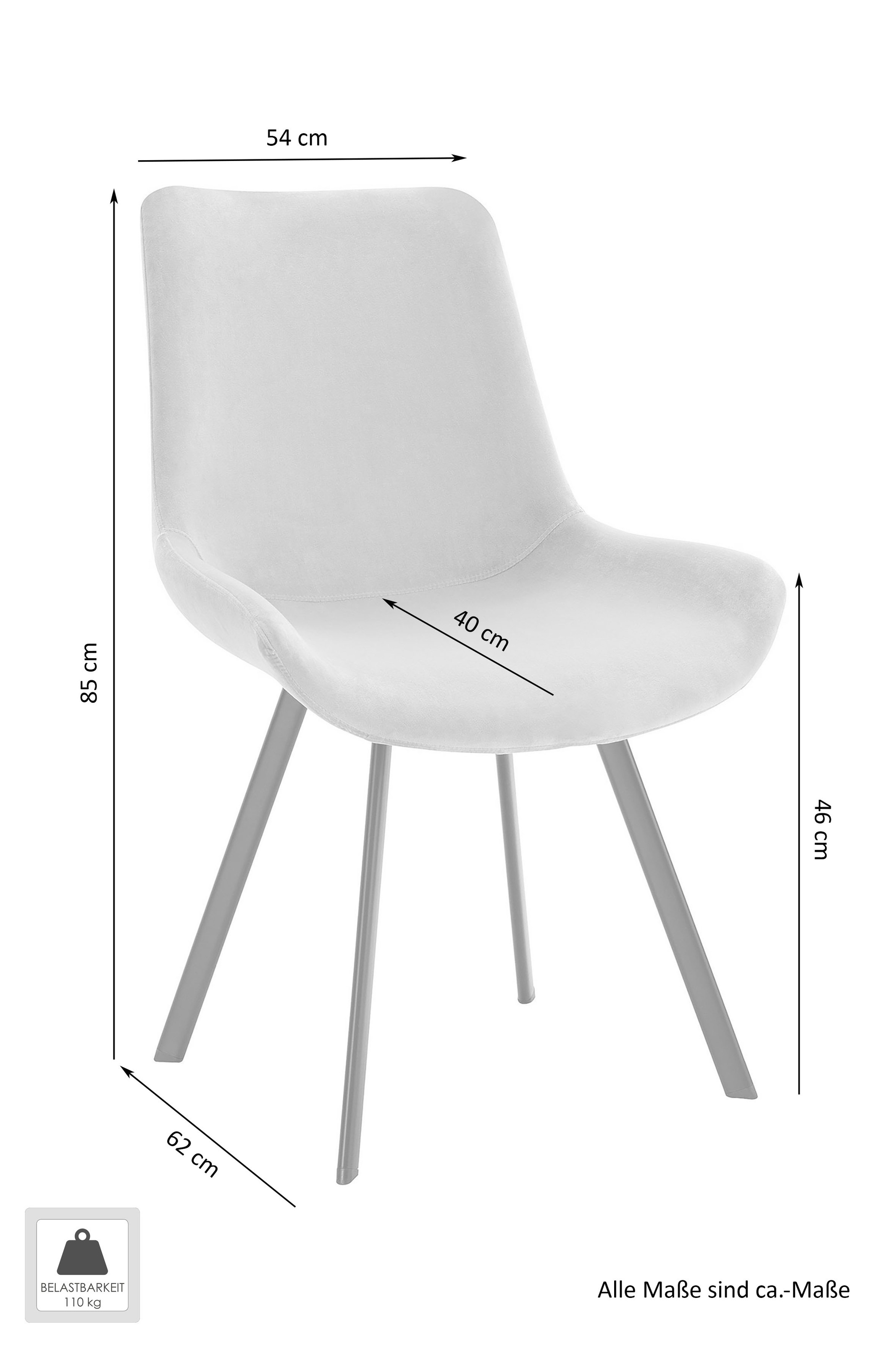 Homexperts Esszimmerstuhl »Rose 02«, (Set), 2 St., Webstoff, mit Webstoff- Bezug OTTO Online Shop | Stühle