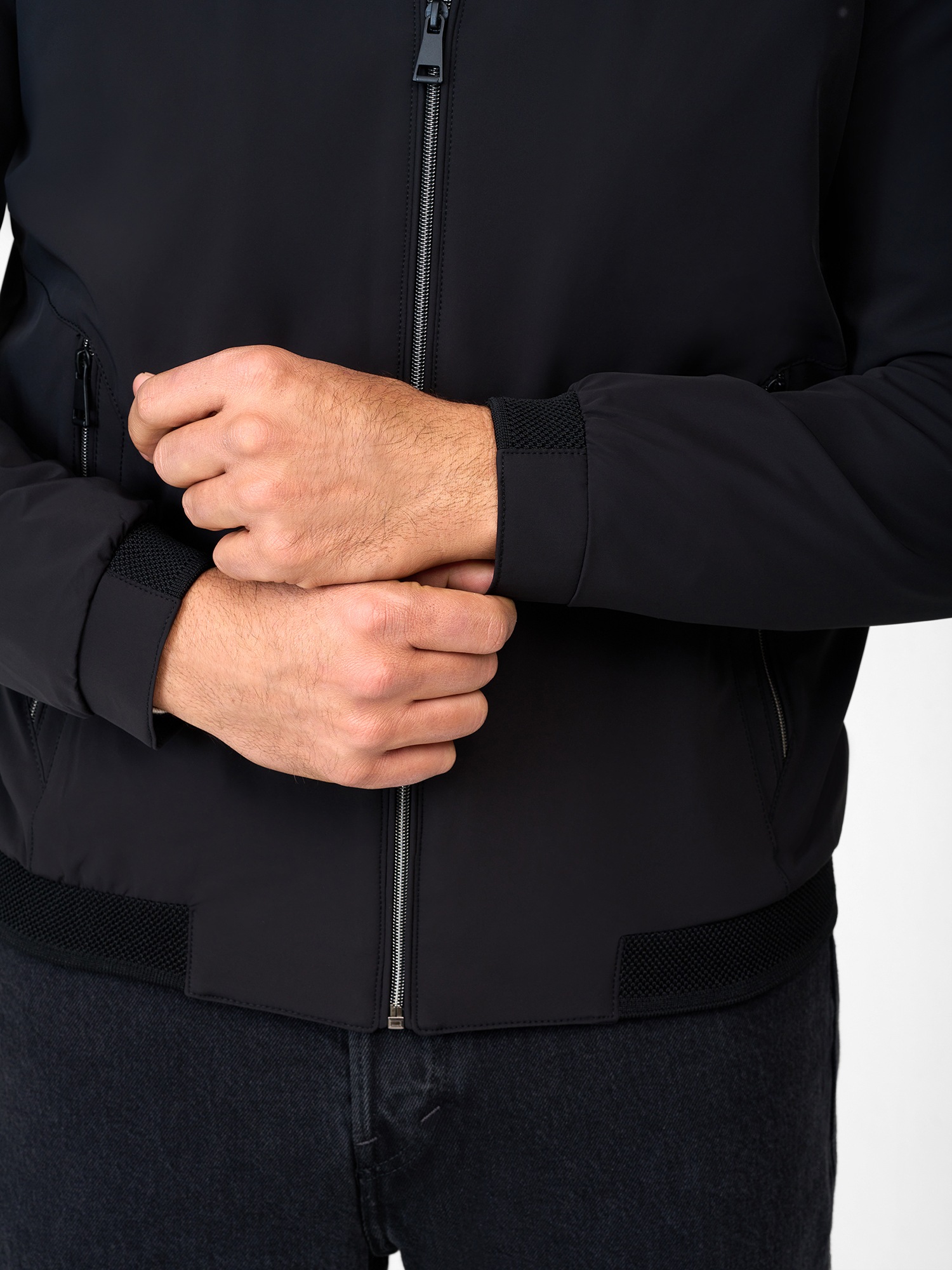 RICANO Kurzjacke »Jacke Miguel« ohne Kapuze Handgefertigt, Made in Europe