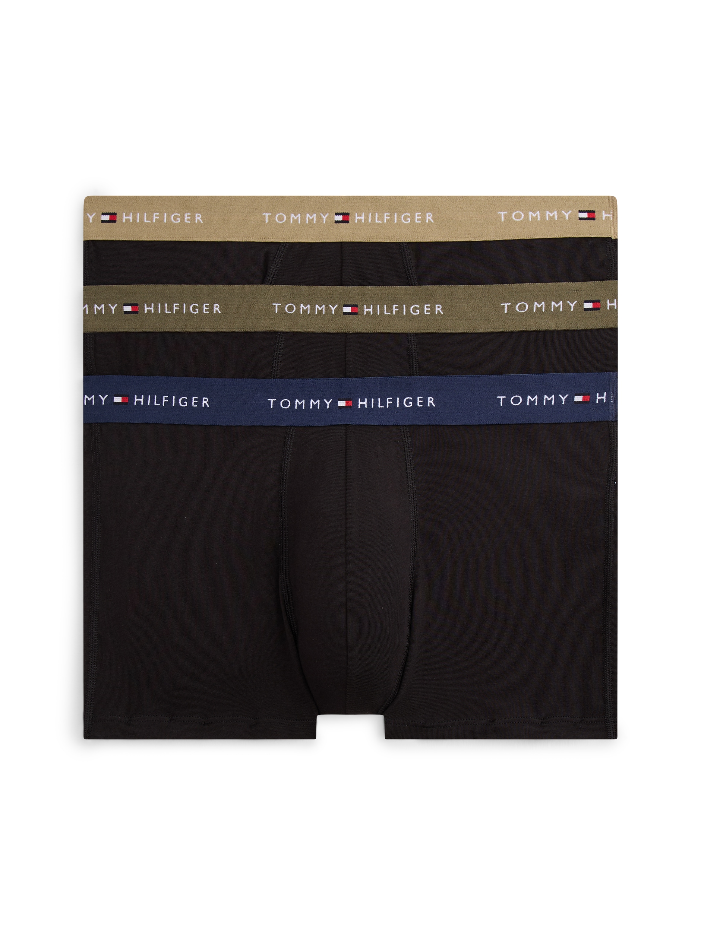 Tommy Hilfiger Underwear Trunk 3 Stk. Körpernahe Passform mit elastischem Bund