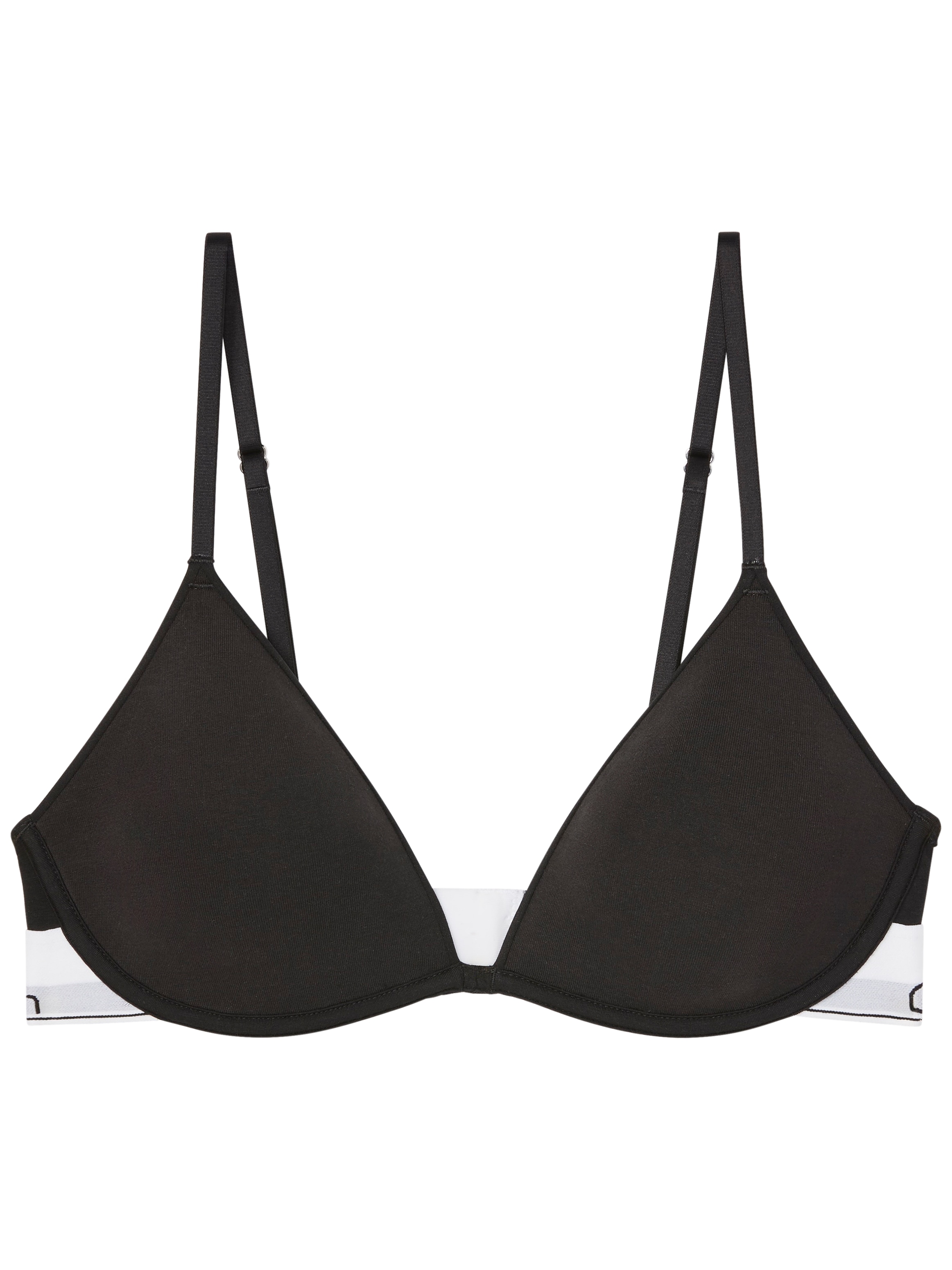 Calvin Klein Underwear Bügel-BH »LIGHTLY LINED PLUNGE« Körpernahe Passform mit elastischem Bund