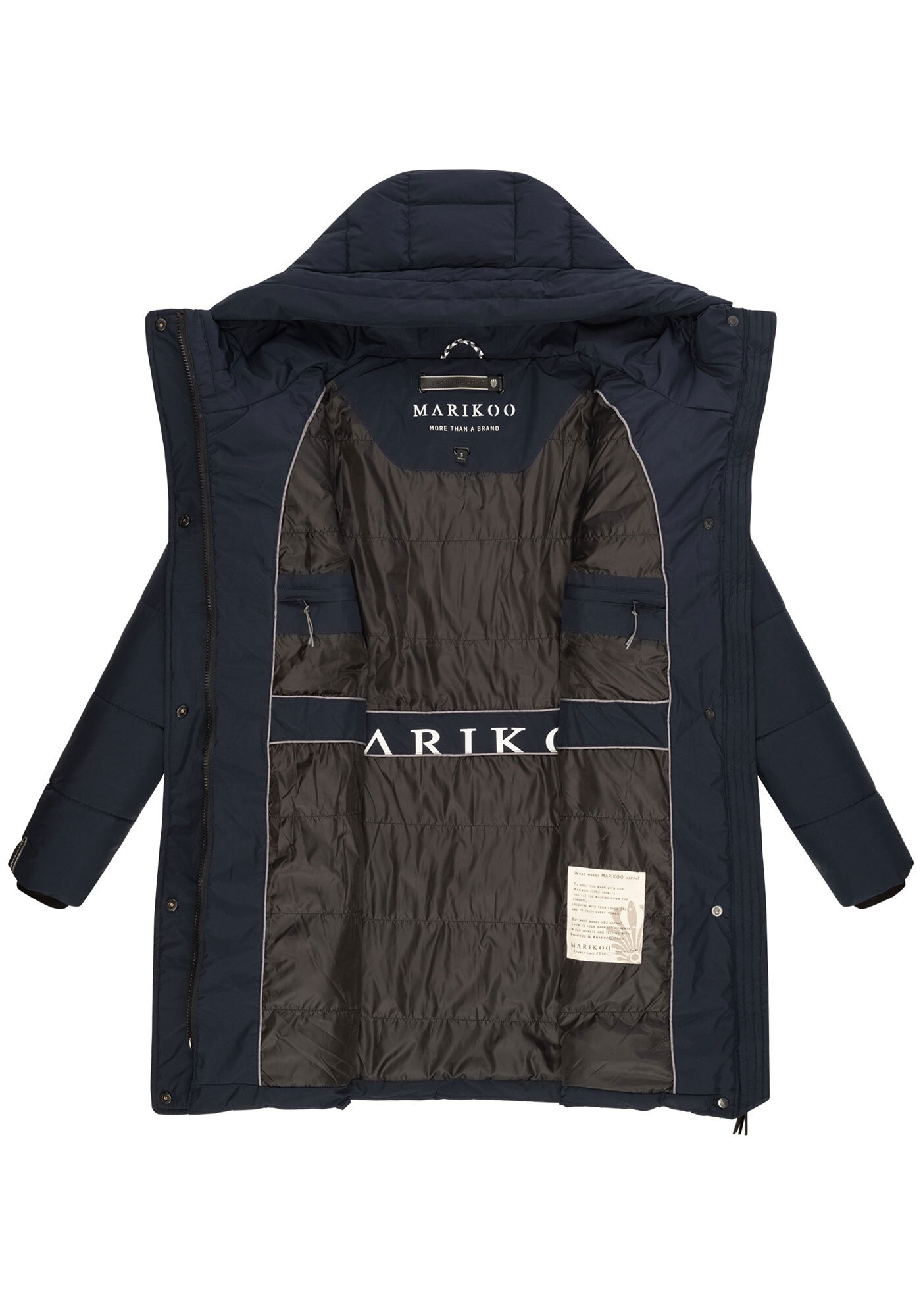 Marikoo Winterjacke »Marikoo Karumikoo XVI Damen Winterjacke B987«