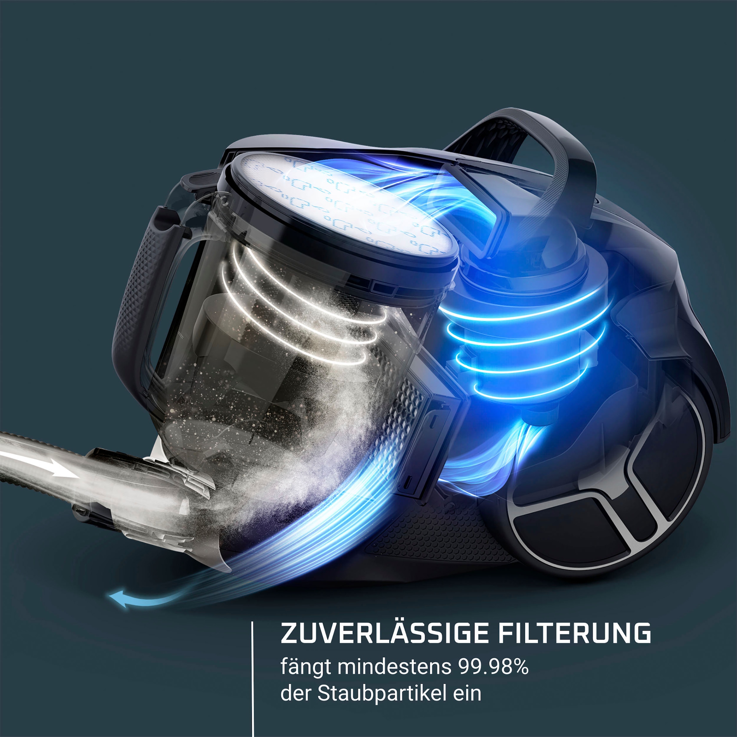 Rowenta Bodenstaubsauger »RO4B50 Compact Power XXL Animal«, 900 W, beutellos, hohe Saugleistung, leicht & kompakt, Staubbehältervolumen 2,5 Liter