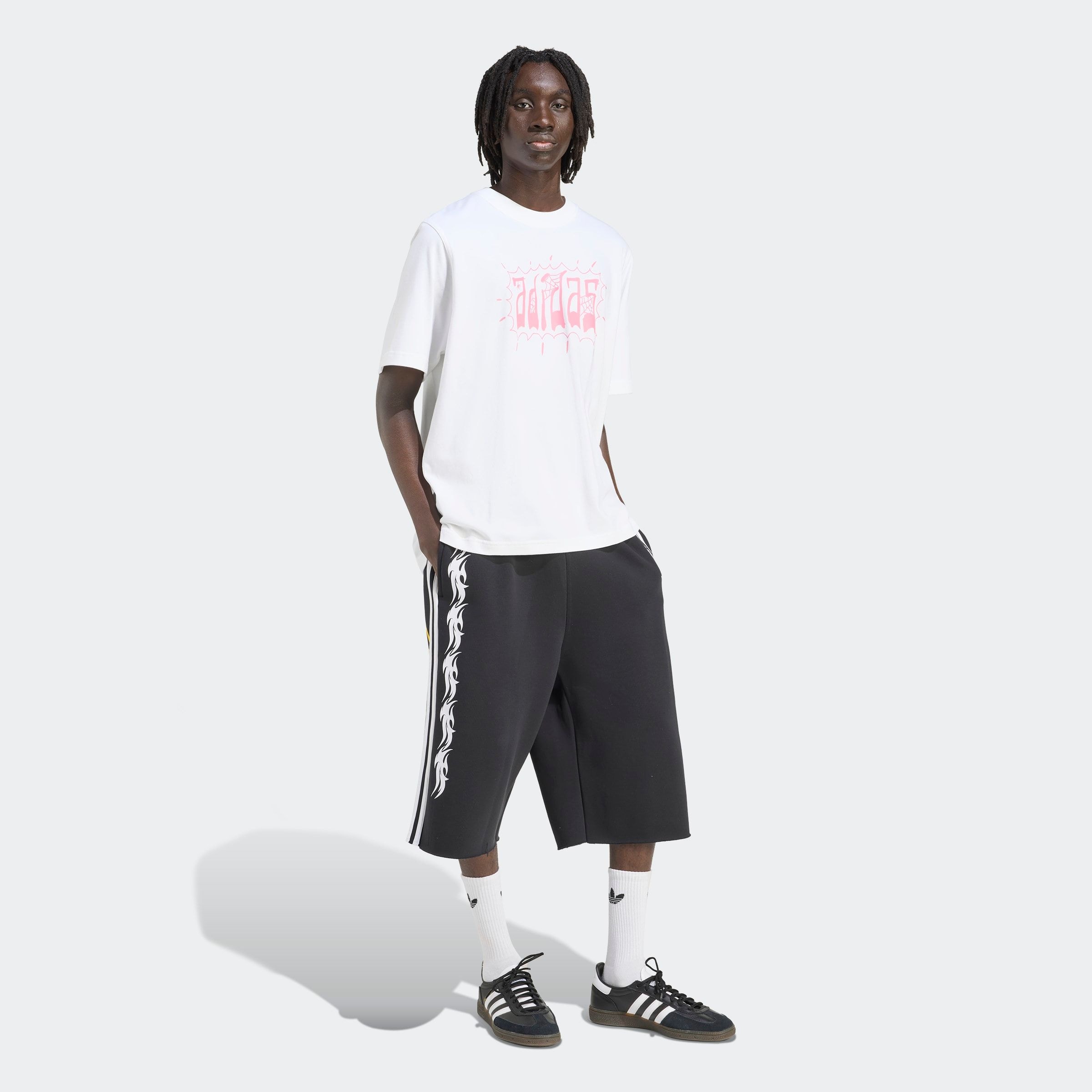 adidas Originals T-Shirt »USED OVERSIZED« Print T-Shirt, Used-Look, aus Baumwolle
