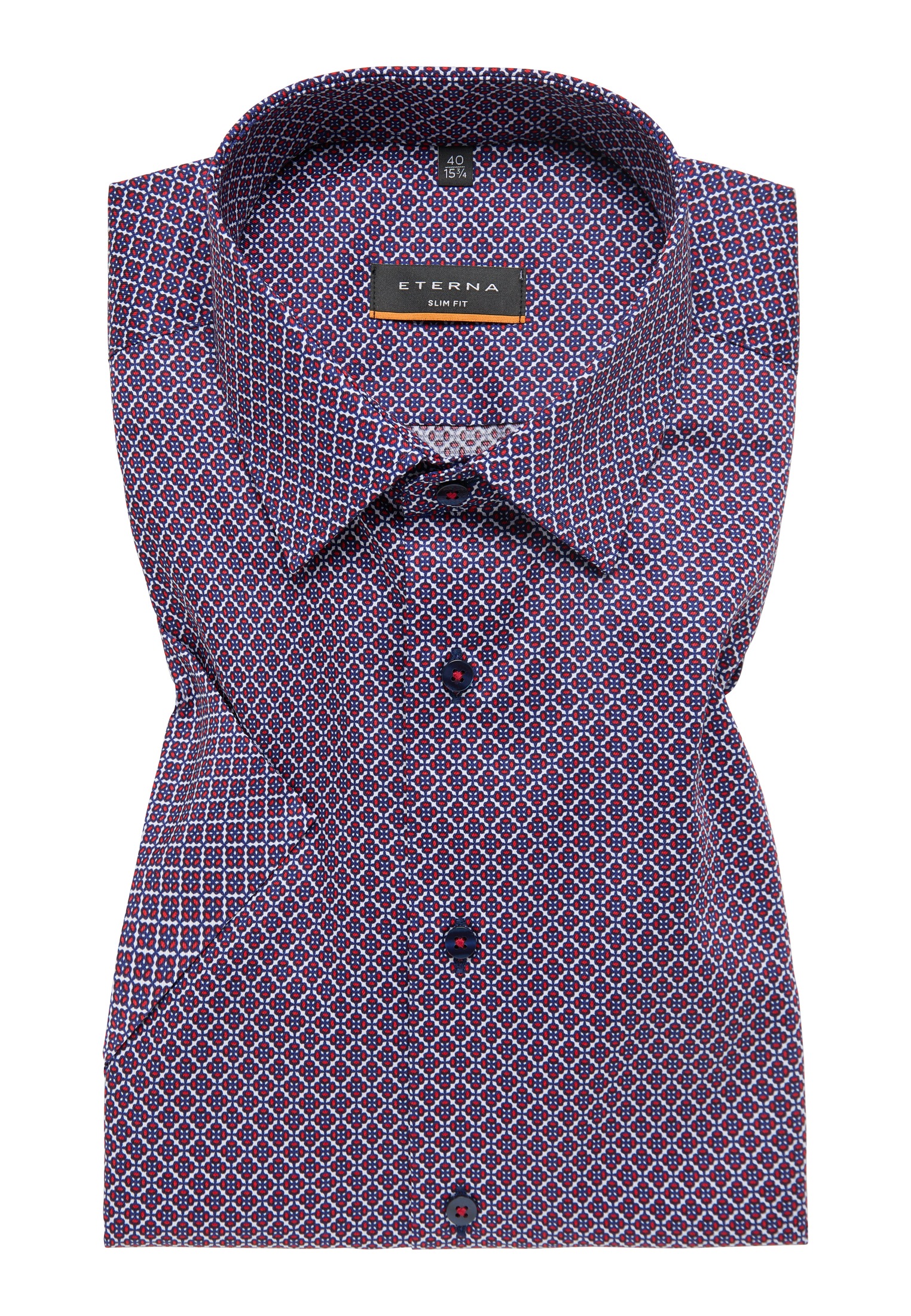 Eterna Kurzarmhemd »SLIM FIT«, NON IRON (bügelfrei)