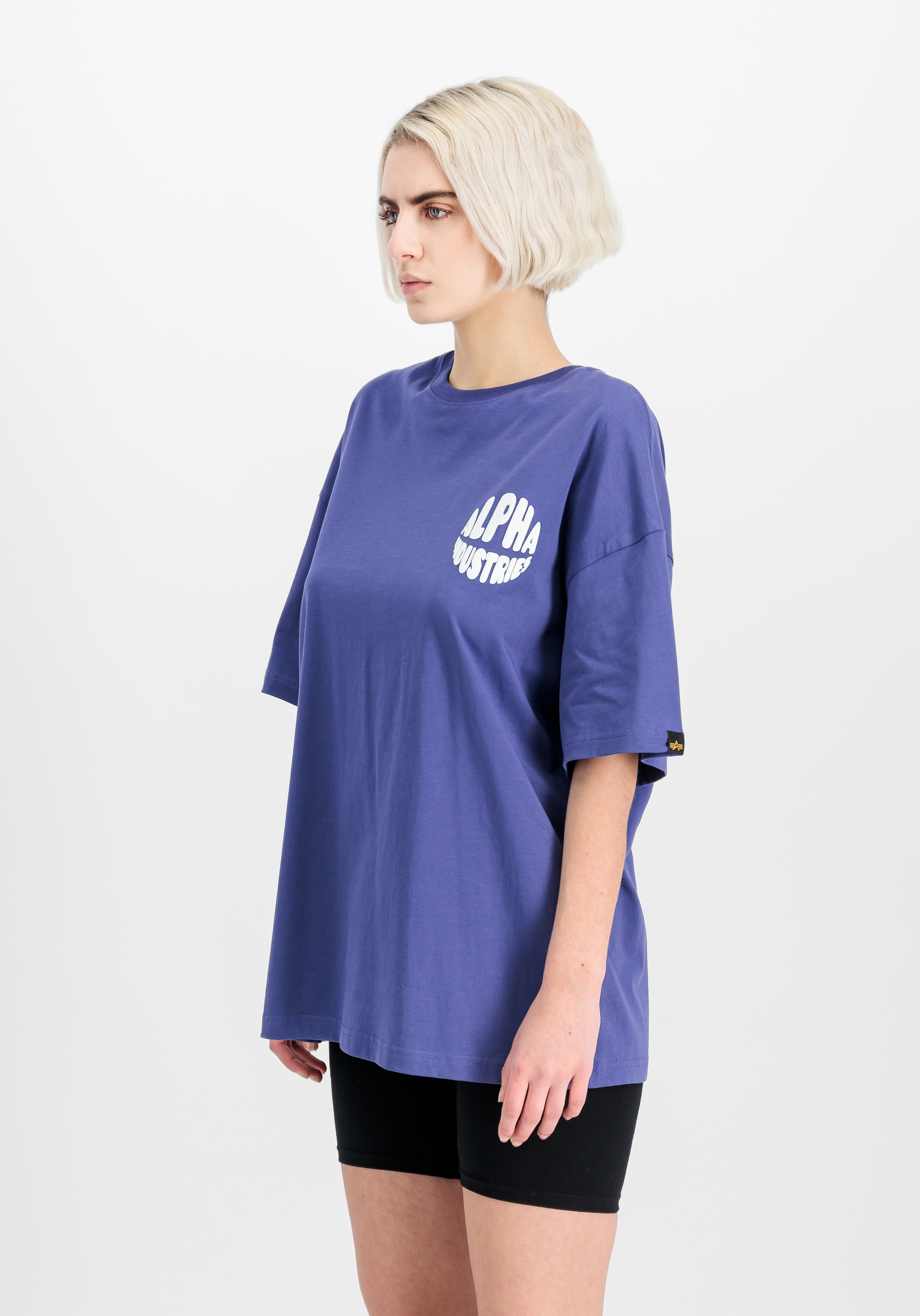 Alpha Industries T-Shirt »Alpha Industries Women - T-Shirts Logo T Back Print Women«