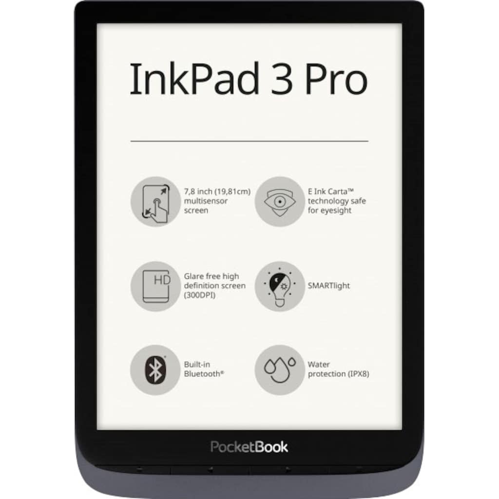 PocketBook E-Book »InkPad 3 Pro«, (Linux)