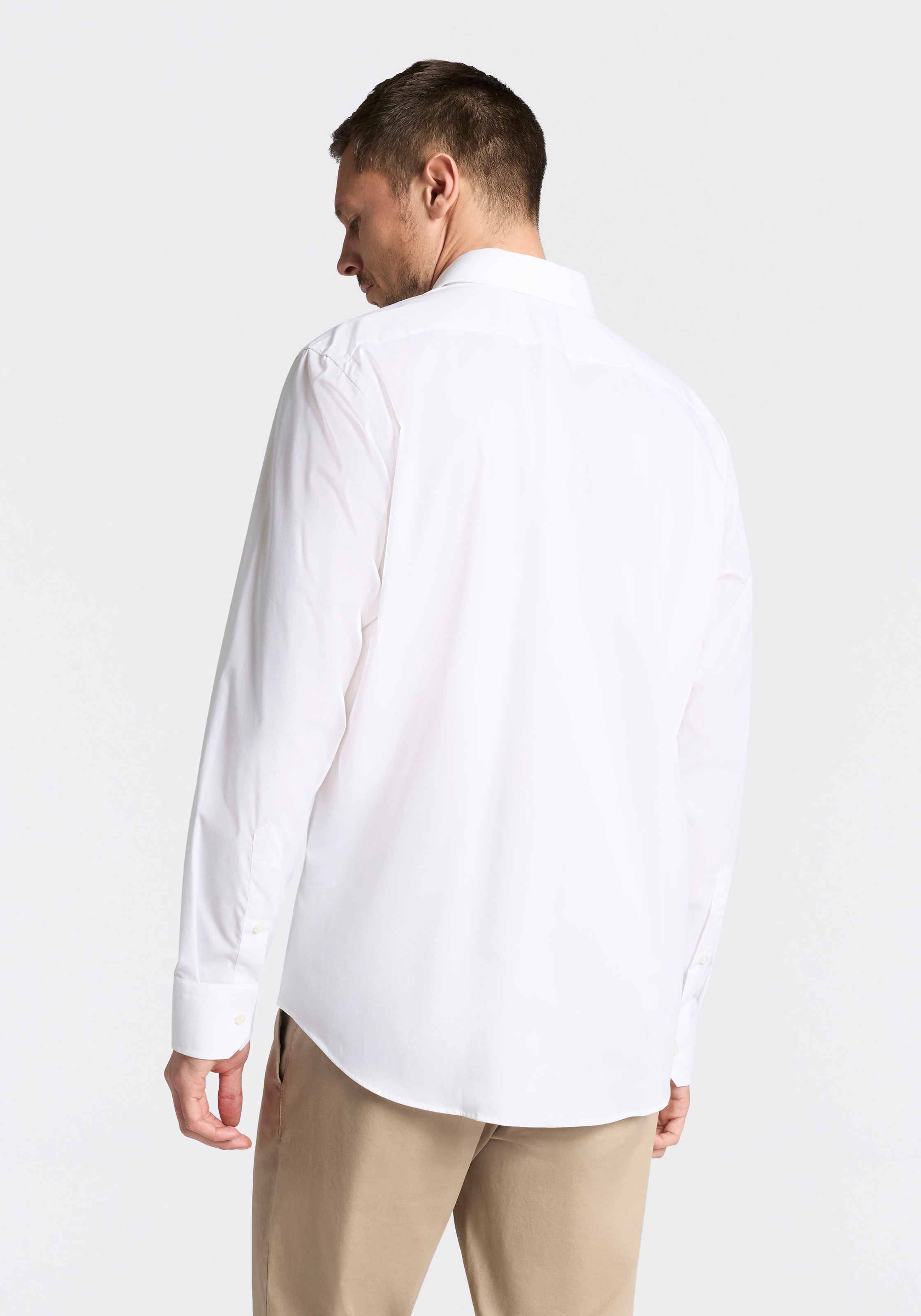 BOSS Businesshemd Kentkragen, Regular Fit, bügelleichte Qualität