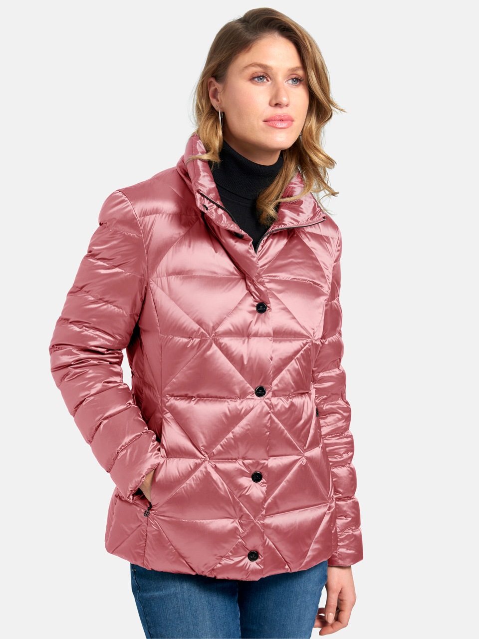 Basler Steppjacke, mit Rautenstepp