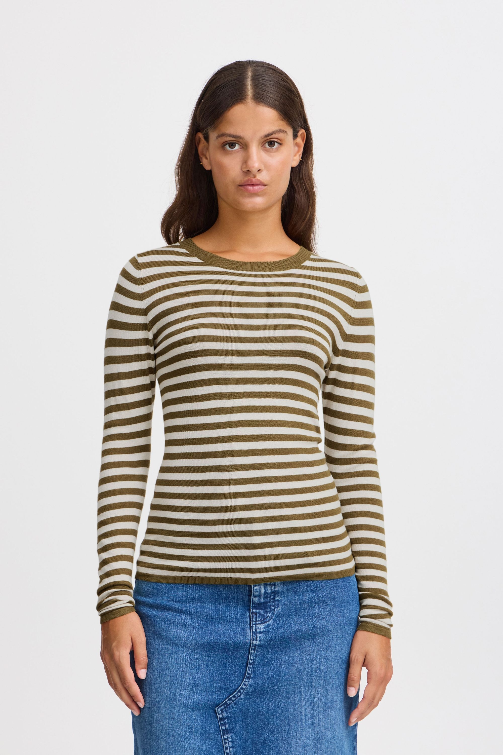 Ichi Strickfleece-Pullover »Strickpullover IHDiane«