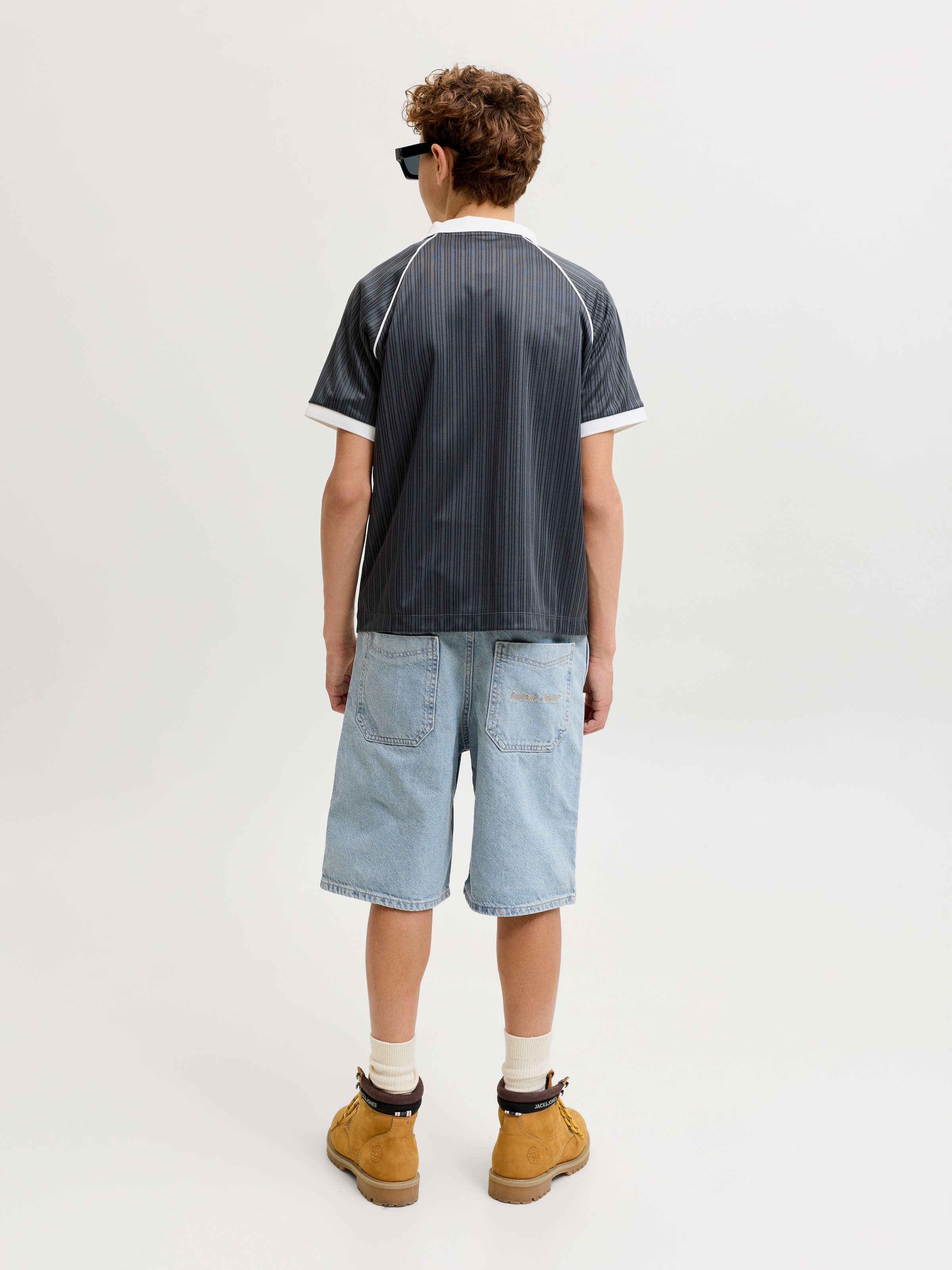 Jack & Jones Junior Shorts »JJIALEX JJNORREBRO SHORTS SQ 400 JNR«  Baumwolle, relaxed/baggy fit
