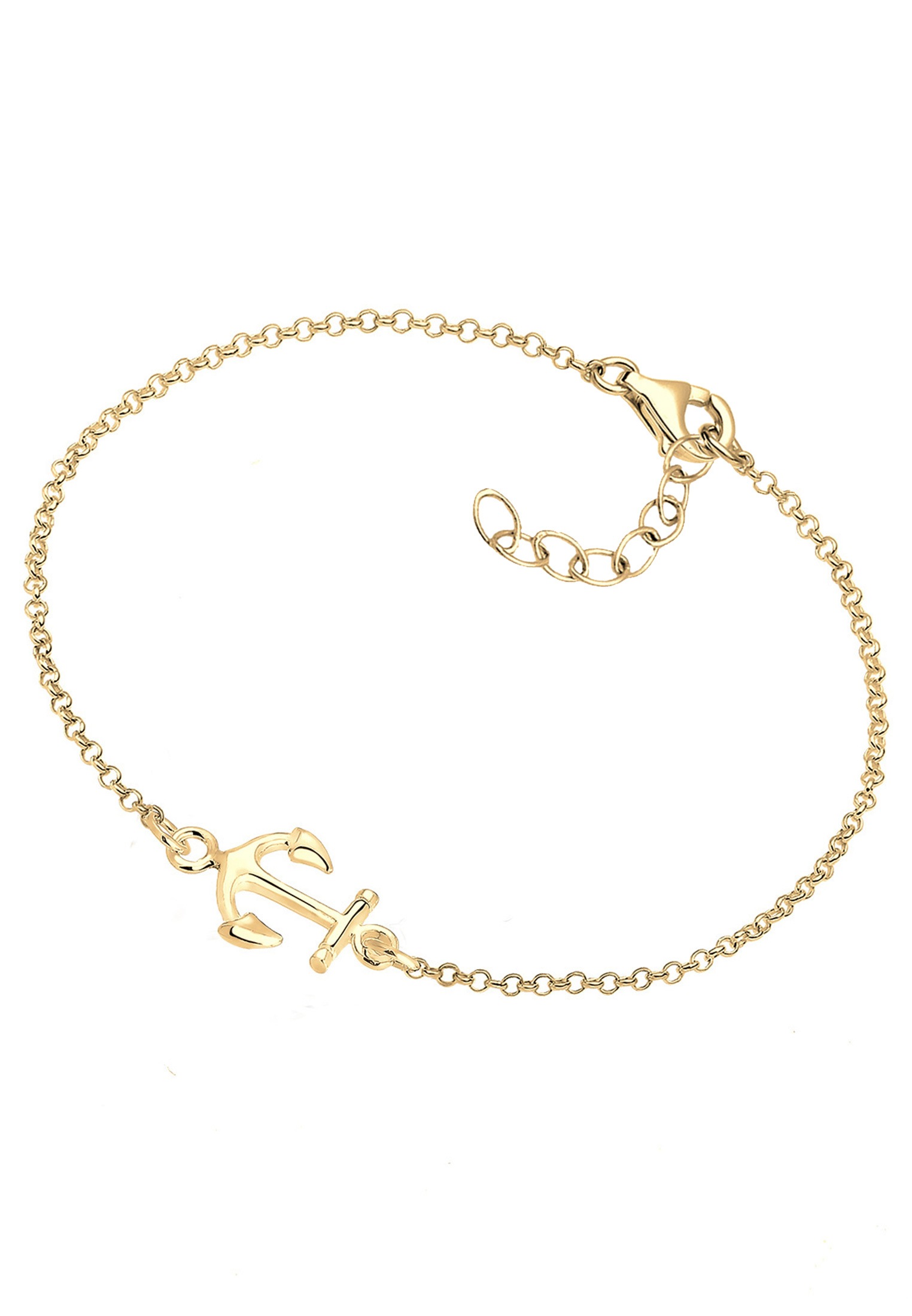 Elli Armkette »Armband Anker Maritim Segler Trend Symbol 925 Silber«