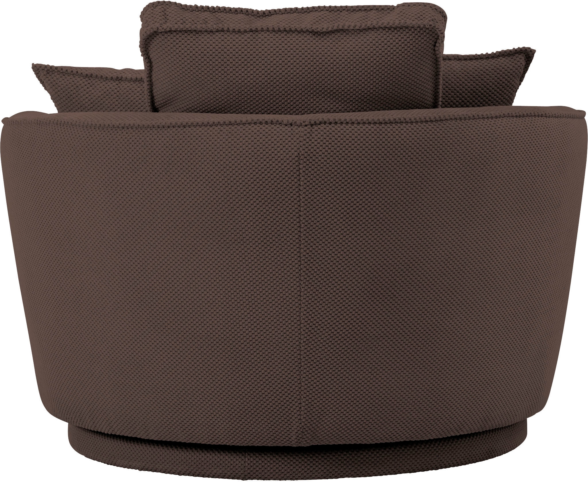 Leonique Drehsessel »MAISIE, Love Seat XXL Lese-Sessel, Big-Sessel mit Hocker,«, (2 St.), Set in MEGA CORD und Web-Velours, drehbar 360 Grad