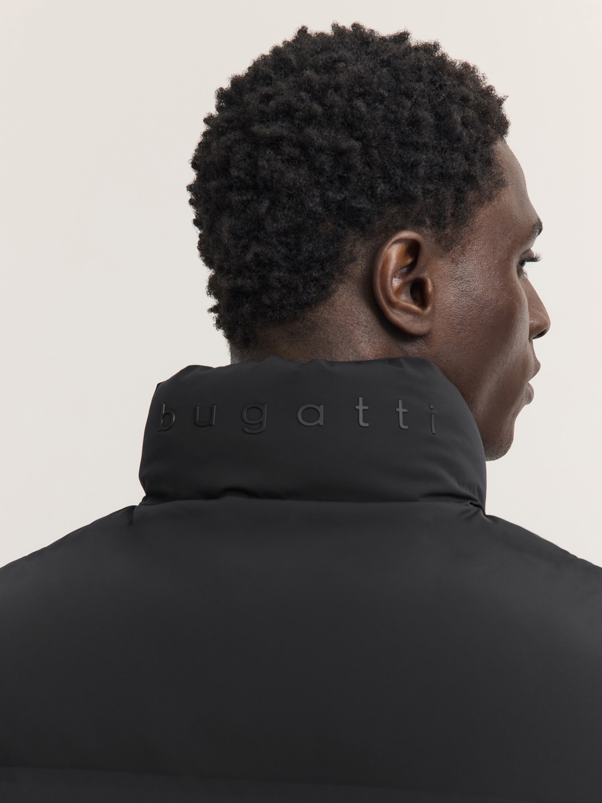 bugatti Steppweste »Regular Fit« Regular Fit Stretch Stehkragen