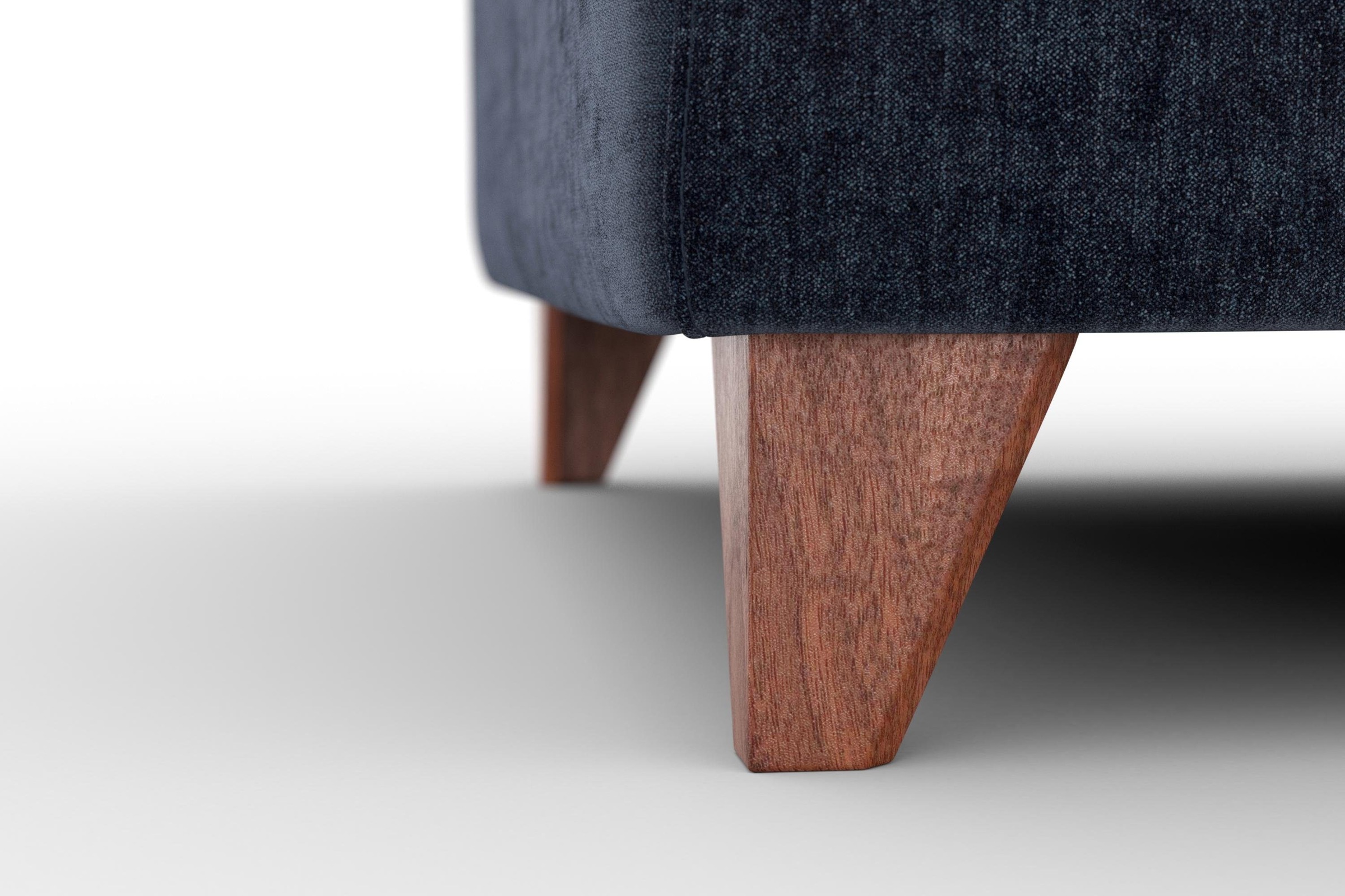 machalke® 3-Sitzer »diego«, mit weichen Armlehnen, Füße wengefarben, Breite 225 cm