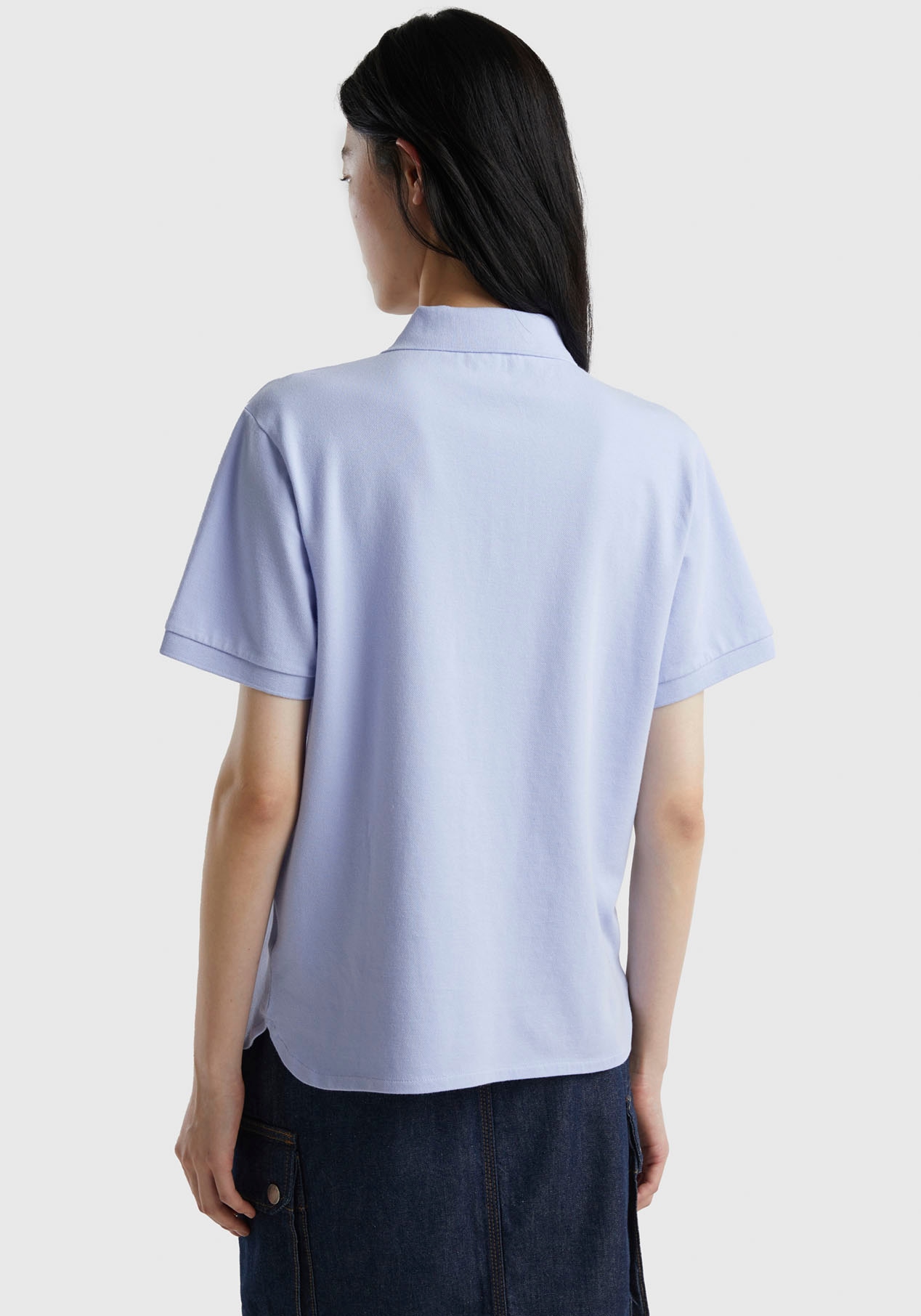OTTO Poloshirt, Benetton of United Knöpfen kaufen Colors online bei mit perlmuttfarbenen