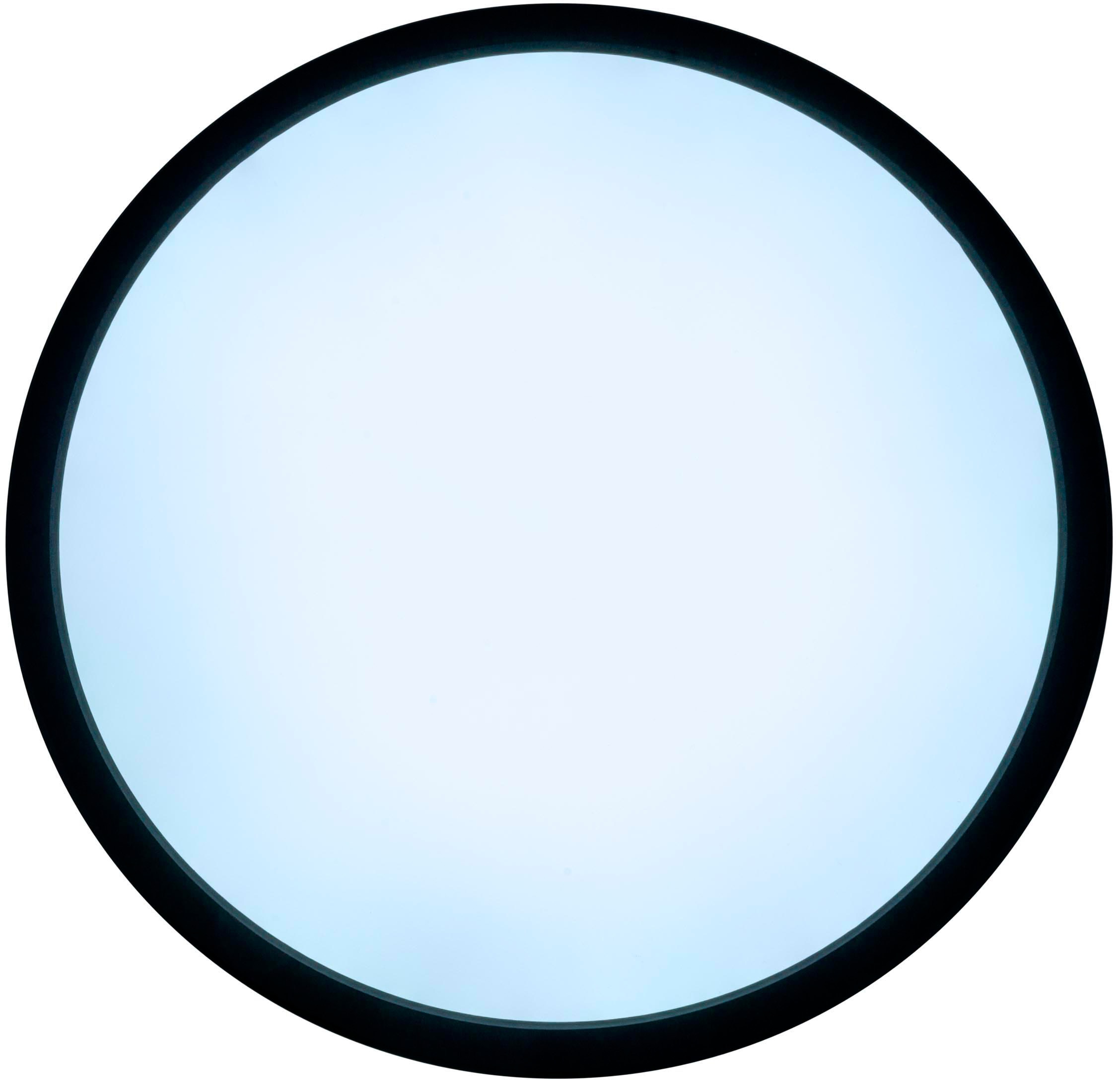 näve Deckenleuchte »LED "CARLO" mit RGB-Backlight D: 29,3 cm« 2 Stk. Kaltweiß | Neutralweiß | Warmweiß Dimmbar mit Memoryfunktion, Farbwechsler und Nachtlichtfunktion