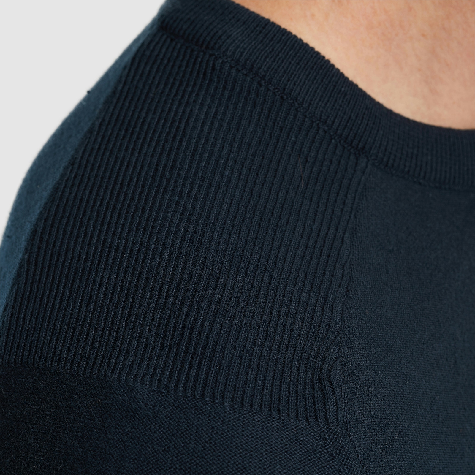 PME LEGEND Rundhalspullover, mit Logo Stickerei