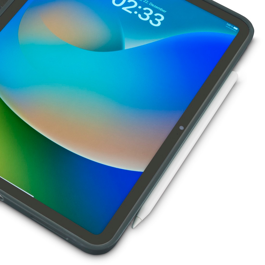 Hama Tablettasche »Tabletschutzhülle für Apple iPad Air 11" (2024), Grau«, mit Standfunktion, Deckel abnehmbar