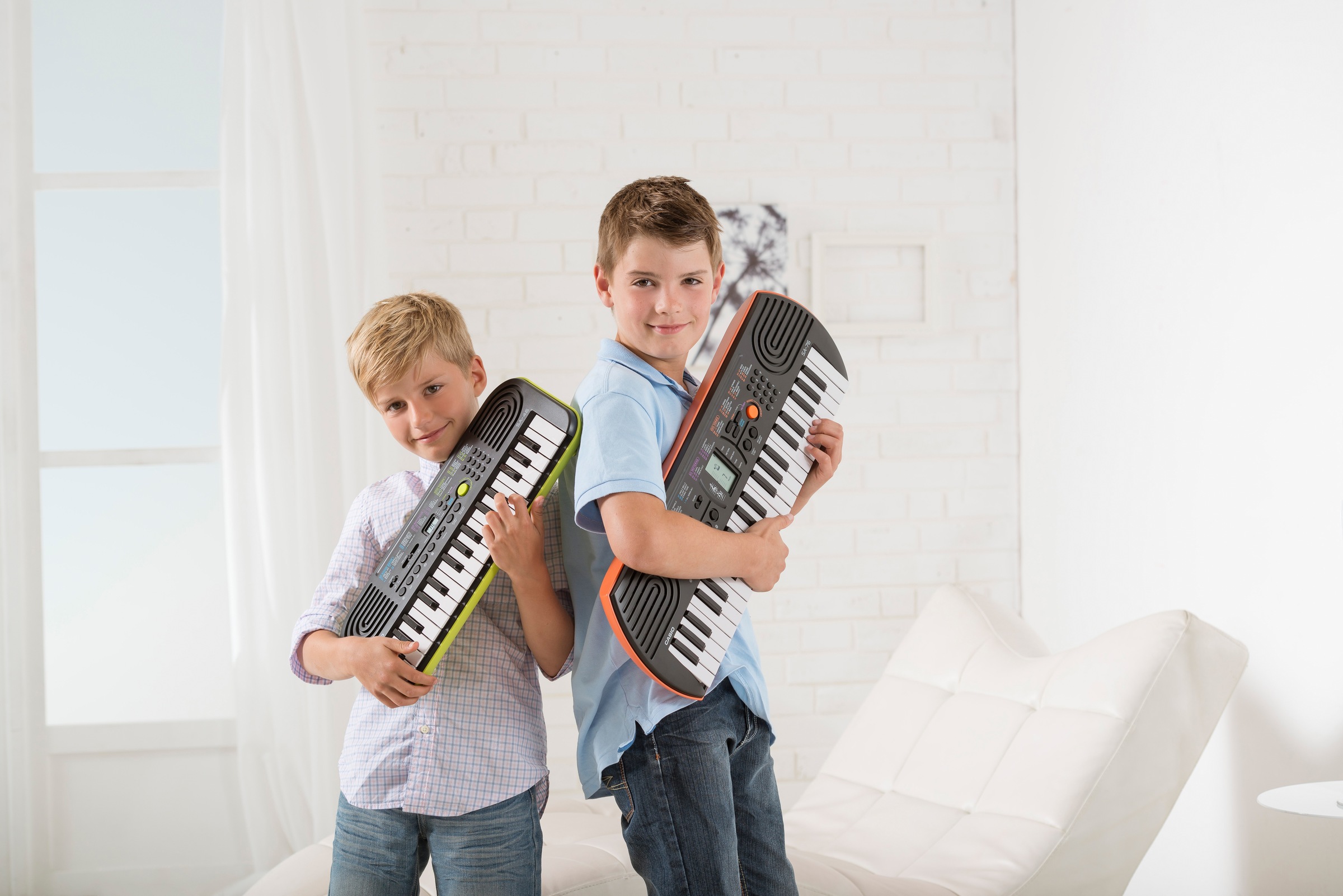 CASIO Home-Keyboard »Mini-Keyboard SA-76«, mit 44 Minitasten