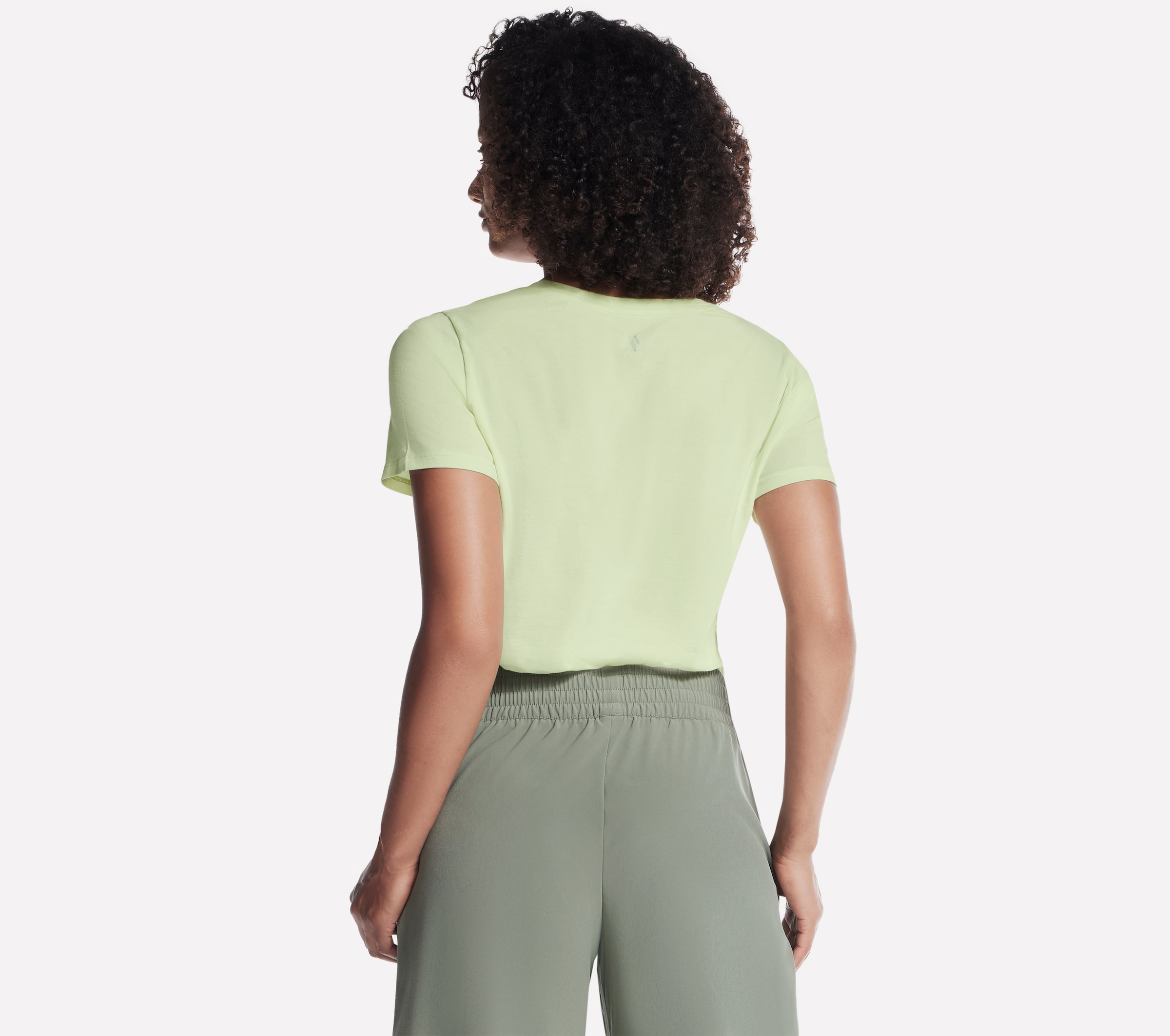 Skechers T-Shirt mit V-Ausschnitt, kurzärmlig, ultraleicht, atmungsaktiv
