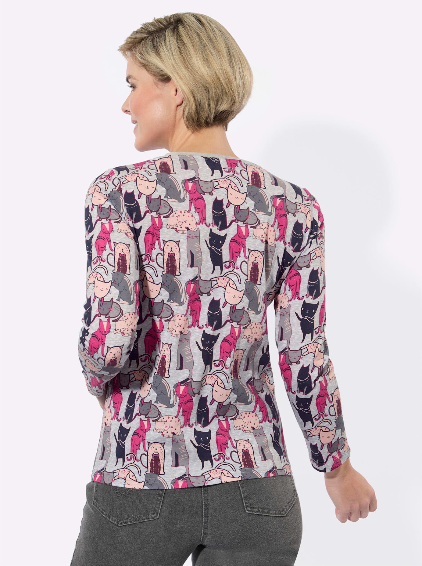 Classic Basics Langarmshirt »Druck-Shirt« 1