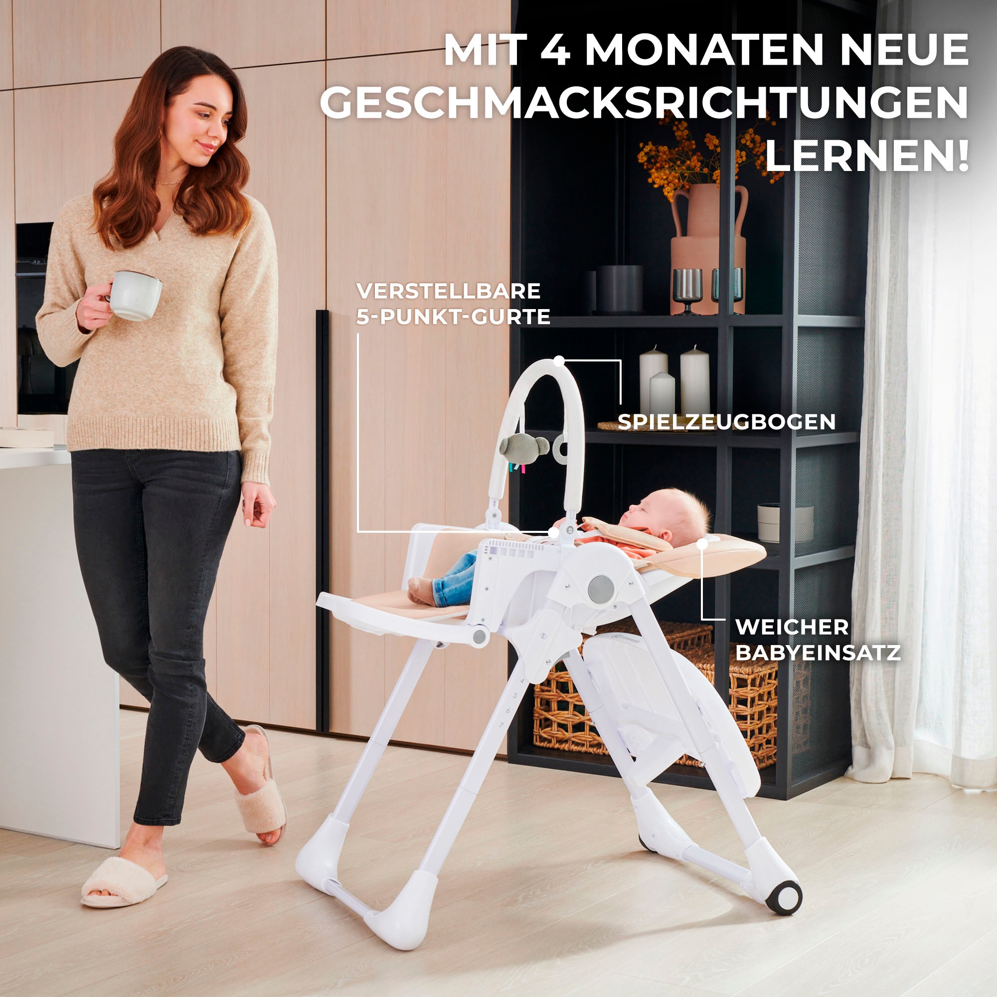 Kinderkraft Hochstuhl »TUMMIE« ()