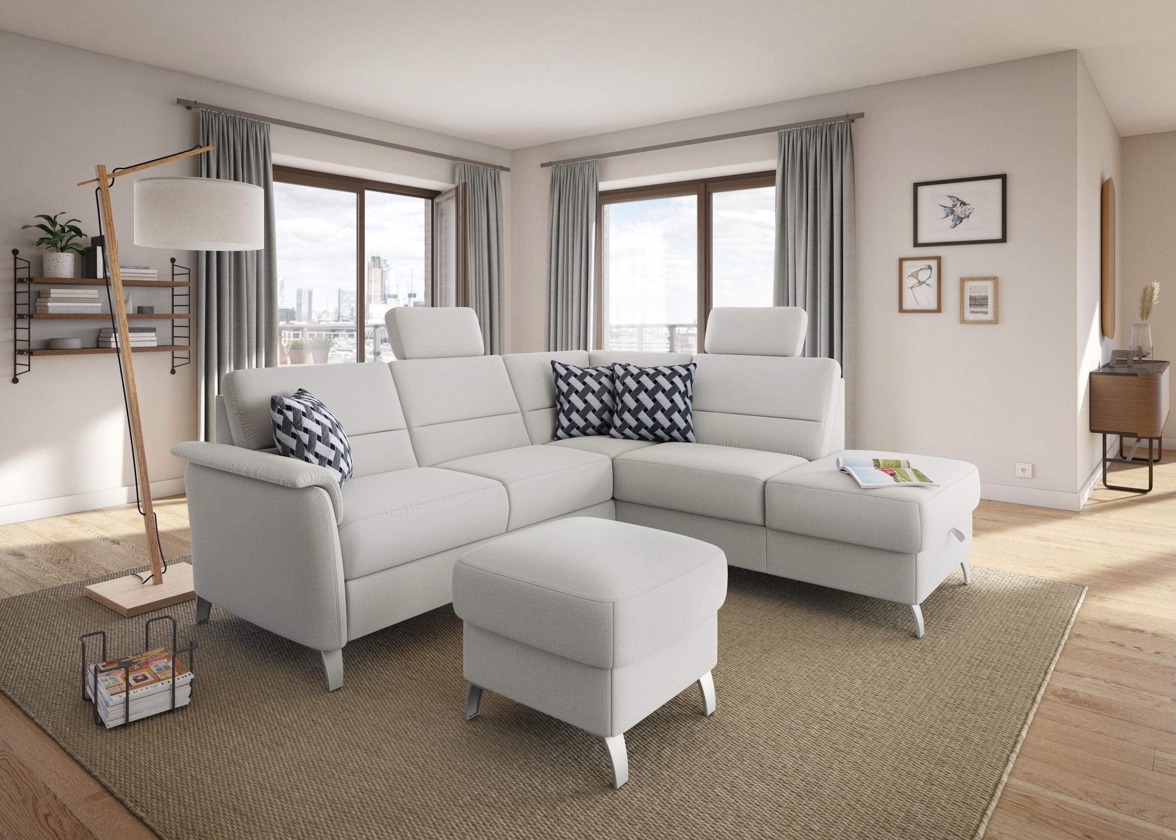 sit&more Kopfstütze »Palmera, B: 50 cm« Set: 2 Stück, passend zur Serie