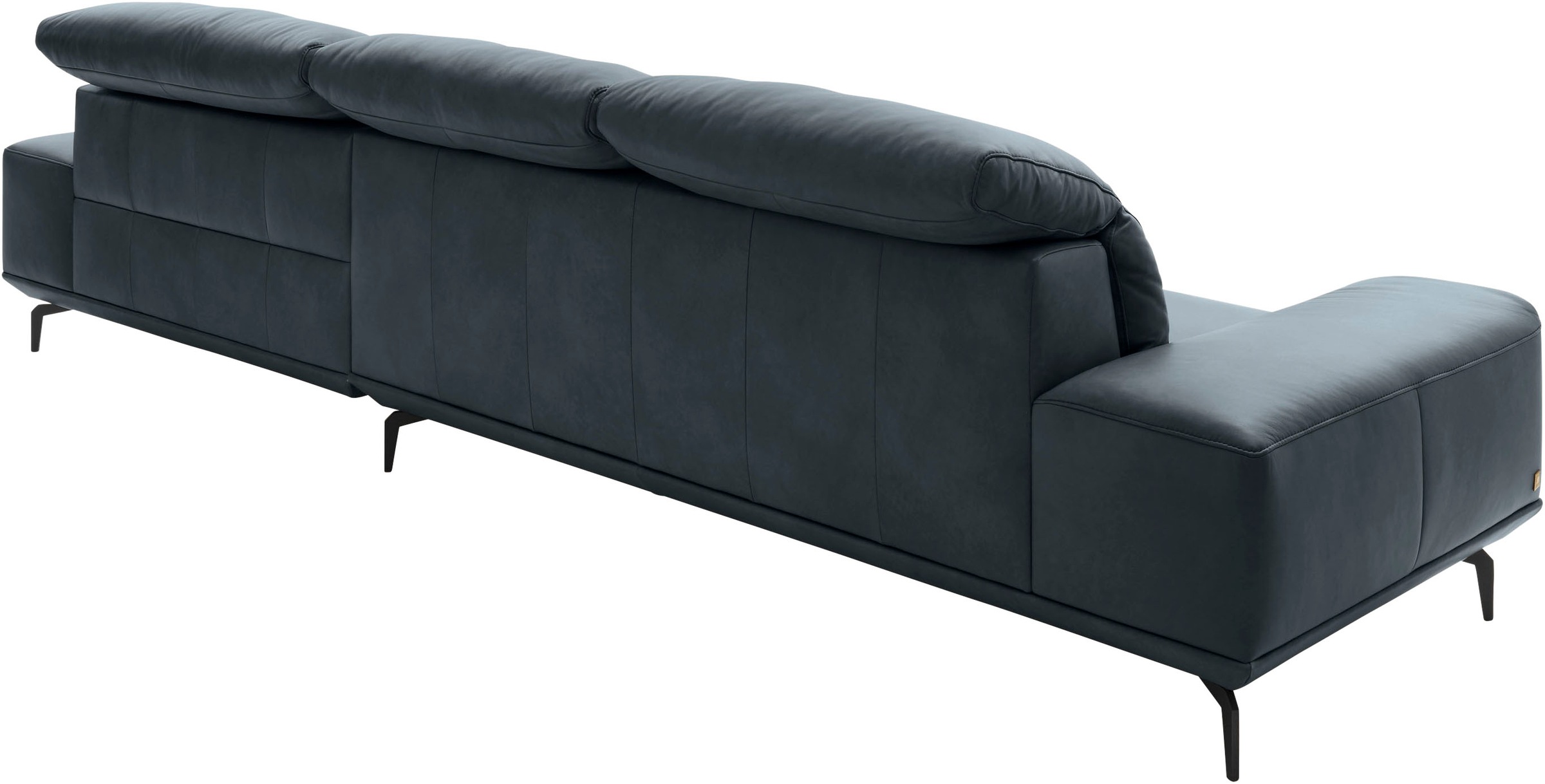 Musterring Wohnlandschaft »MR 2490«, Fuß Schwarz, Sitzhöhe 46cm, wahlweise mit Funktionen, Maße 342x207 cm